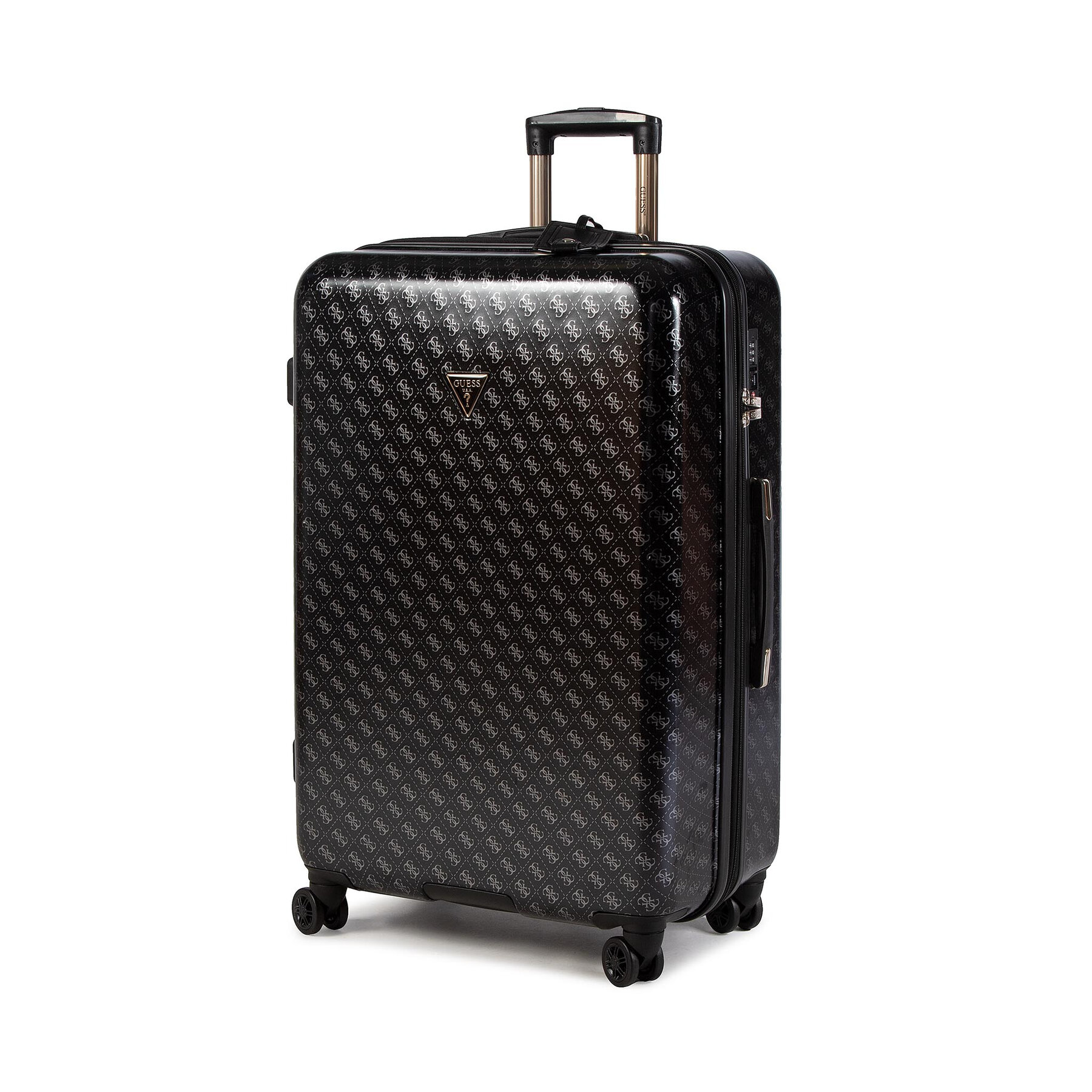 Valigia grande Guess Jesco Travel TWH838 99880 Nero, Taglia 00, taglia : 00