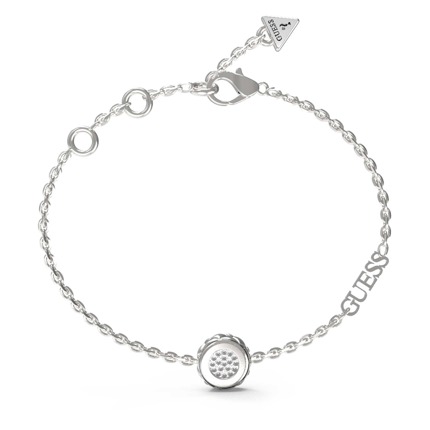 Náramok Guess JUBB04 594JW Strieborná