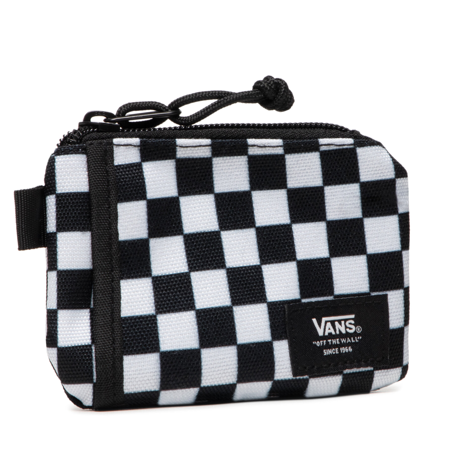 Duży Portfel Męski Vans Czarny Pouch Wall VN0A3HZXHU01