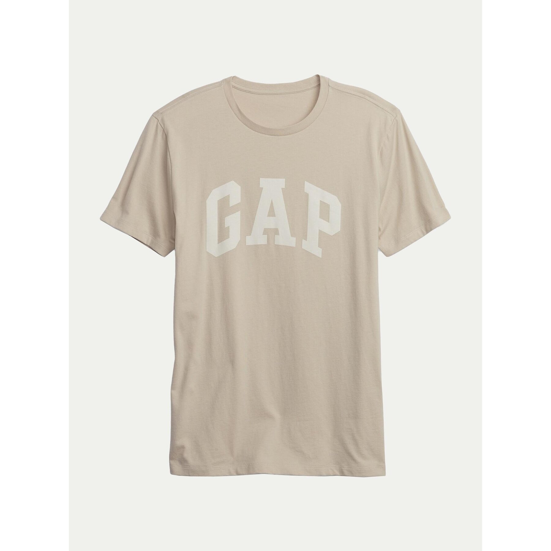 Gap T-Shirt 663921-01 Μπεζ Regular Fit
