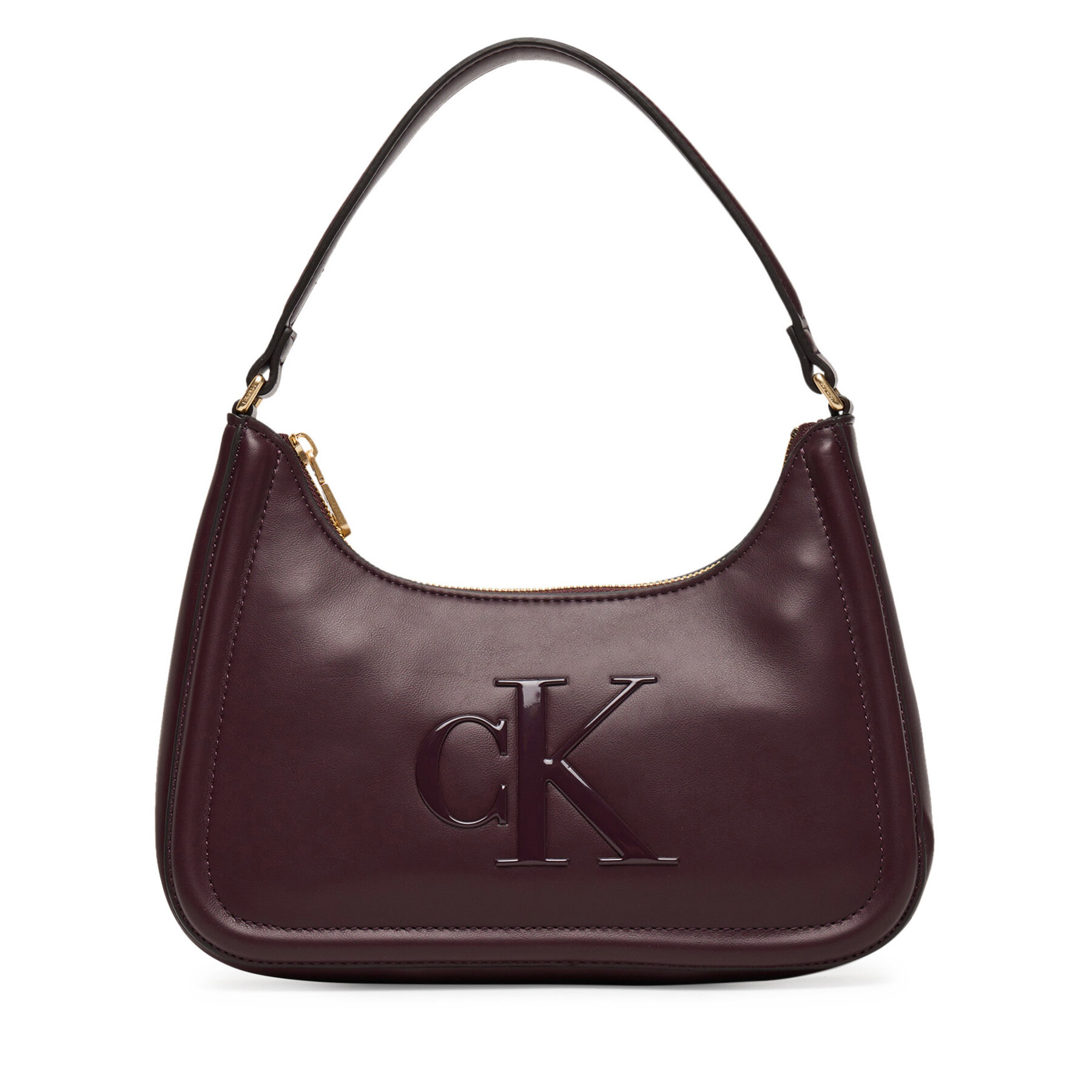 Torbica Calvin Klein Bold Ck Small Shoulder Bag LV04F3230G Tamnocrvena
