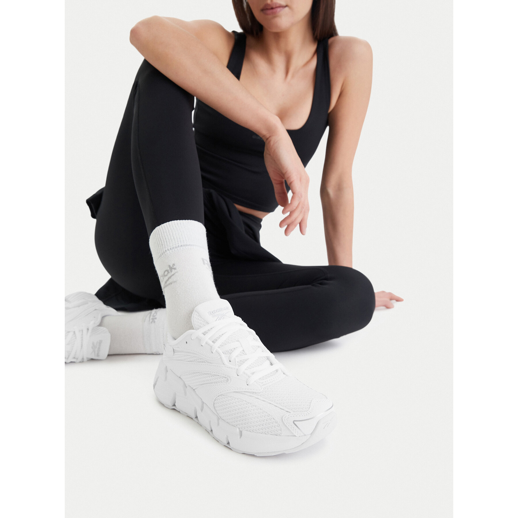 Pantofi pentru alergare Reebok EO-ZIG HYPNOTICA 100238013 W Alb