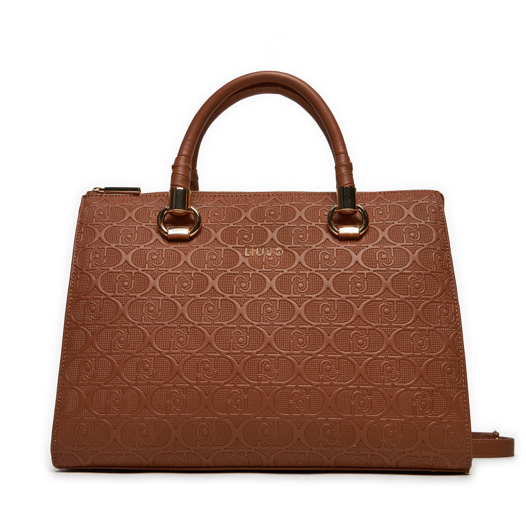 Bolso Liu Jo Ecs M Satchel AF4319 E0538 Marrón