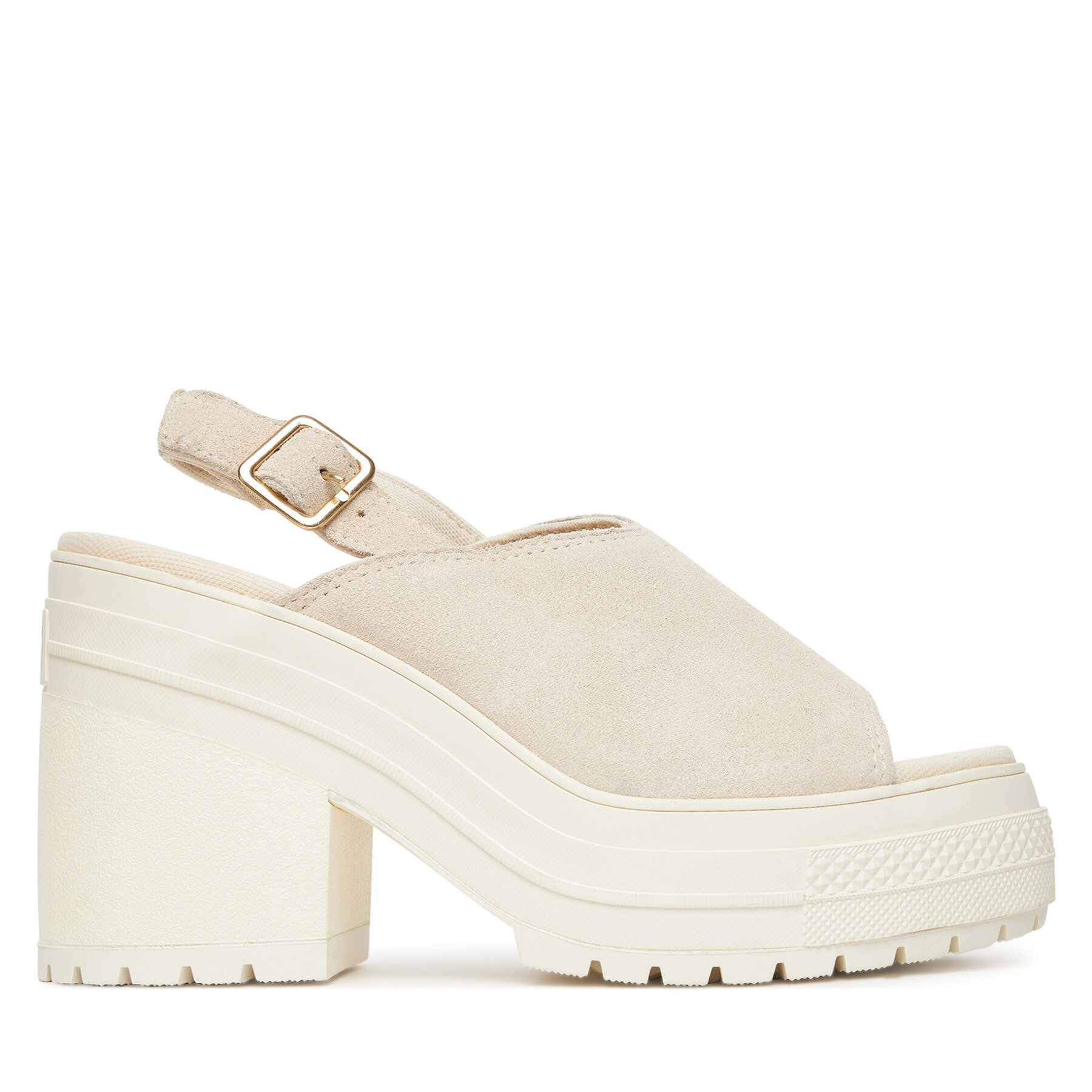 Szandál Converse Chuck 70 De Luxe Heel Mule A15070C Ekru