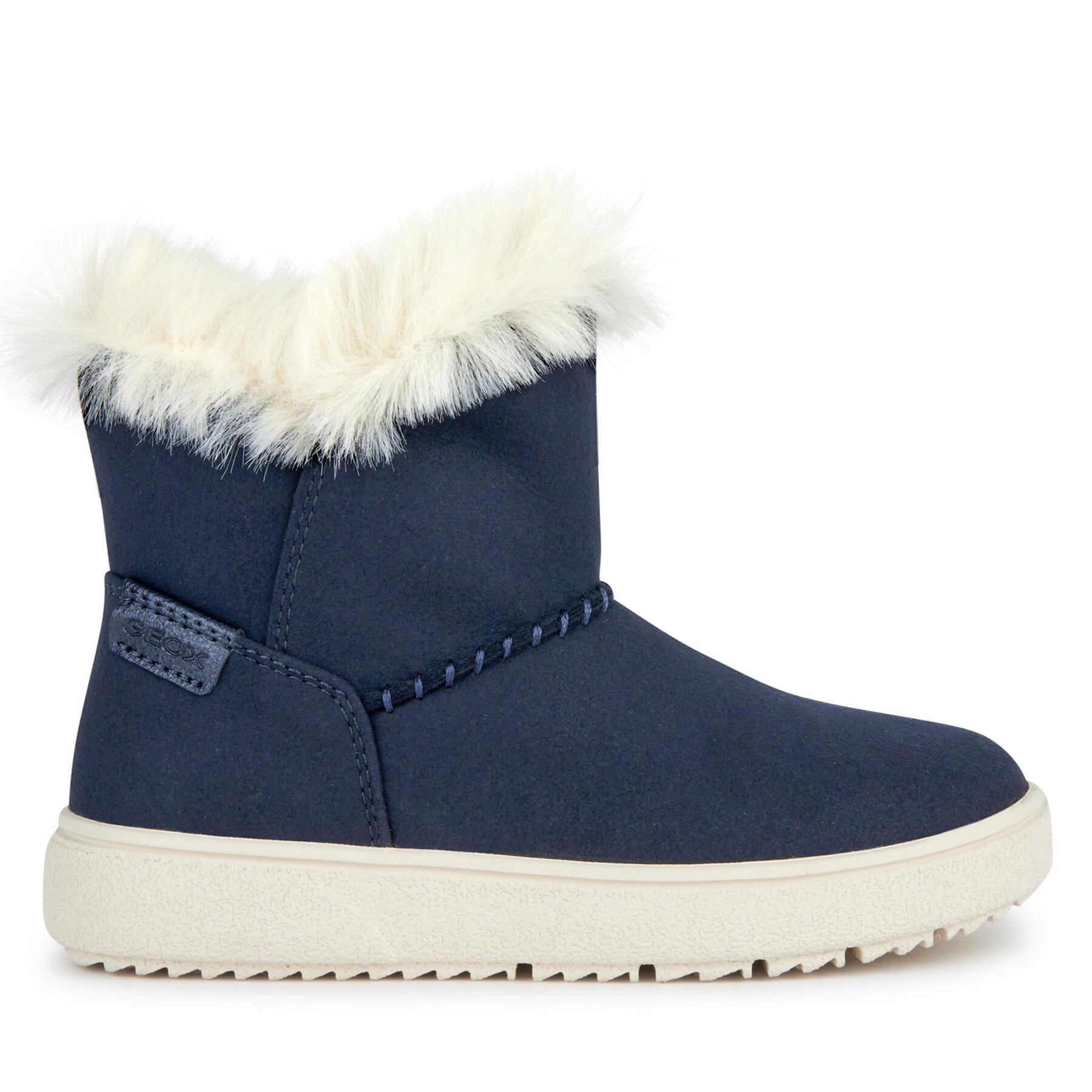 Čižmy Geox J Theleven Girl J36HUD 000AU C4021 M Tmavomodrá