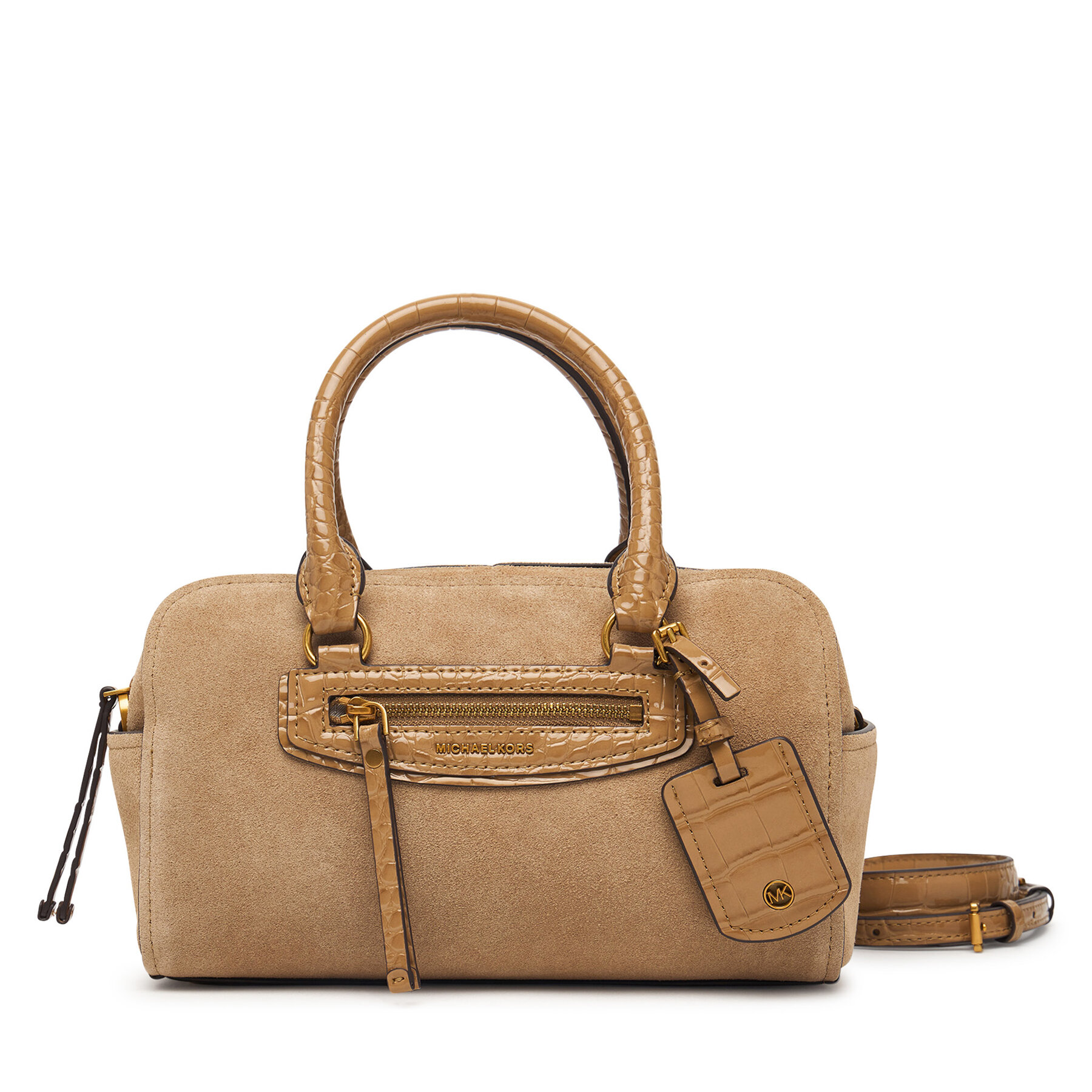 Дамска чанта MICHAEL Michael Kors Jet Set 32F6ATVC0S Каки