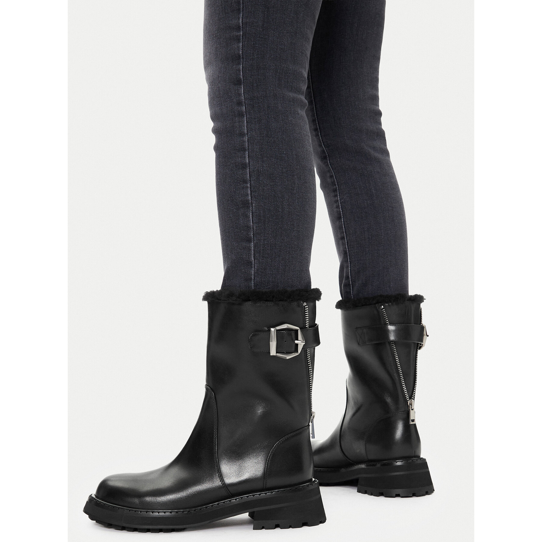 Botine Badura EO-CECILIA-2521-86-1 Negru