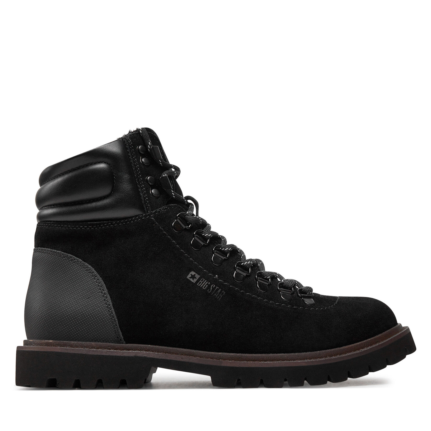 Trapper stila apavi Big Star Shoes OO174643 Melns