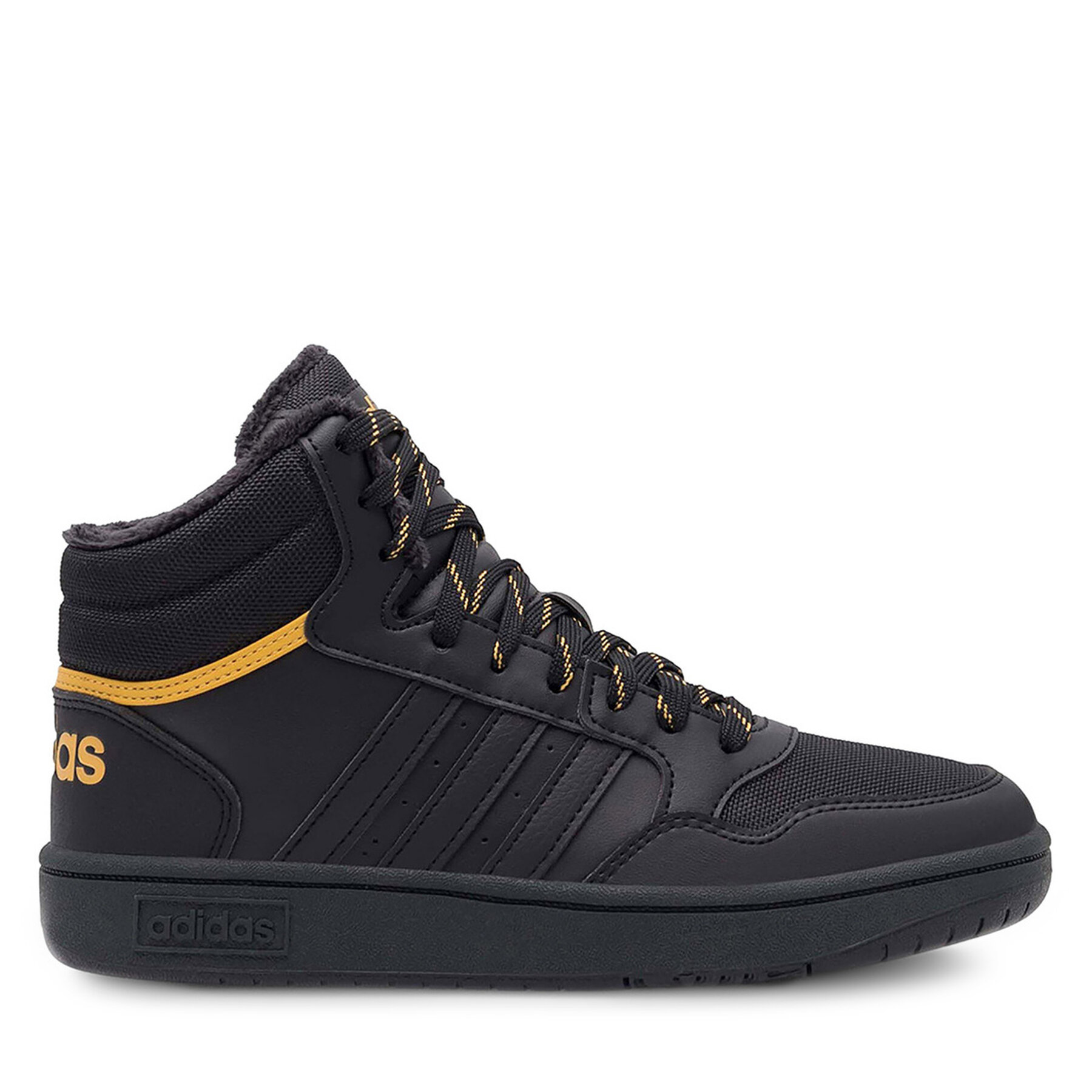 Chlapec Sneakersy adidas, Rozmer: 40, Čierna, Hoops Mid 3.0 K IF7736