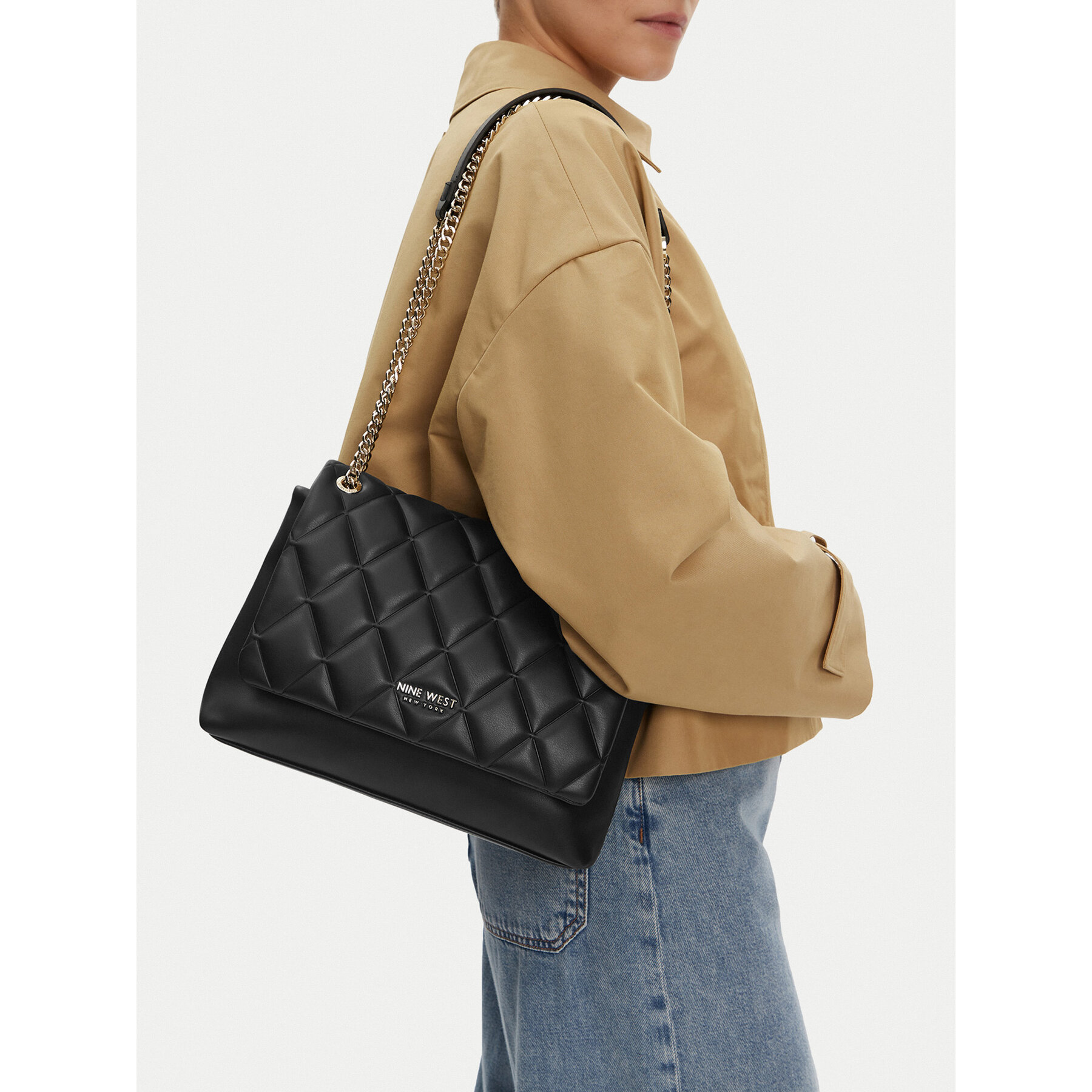 Geantă Nine West CEO-CHARLOTTE-S22560-5 Negru