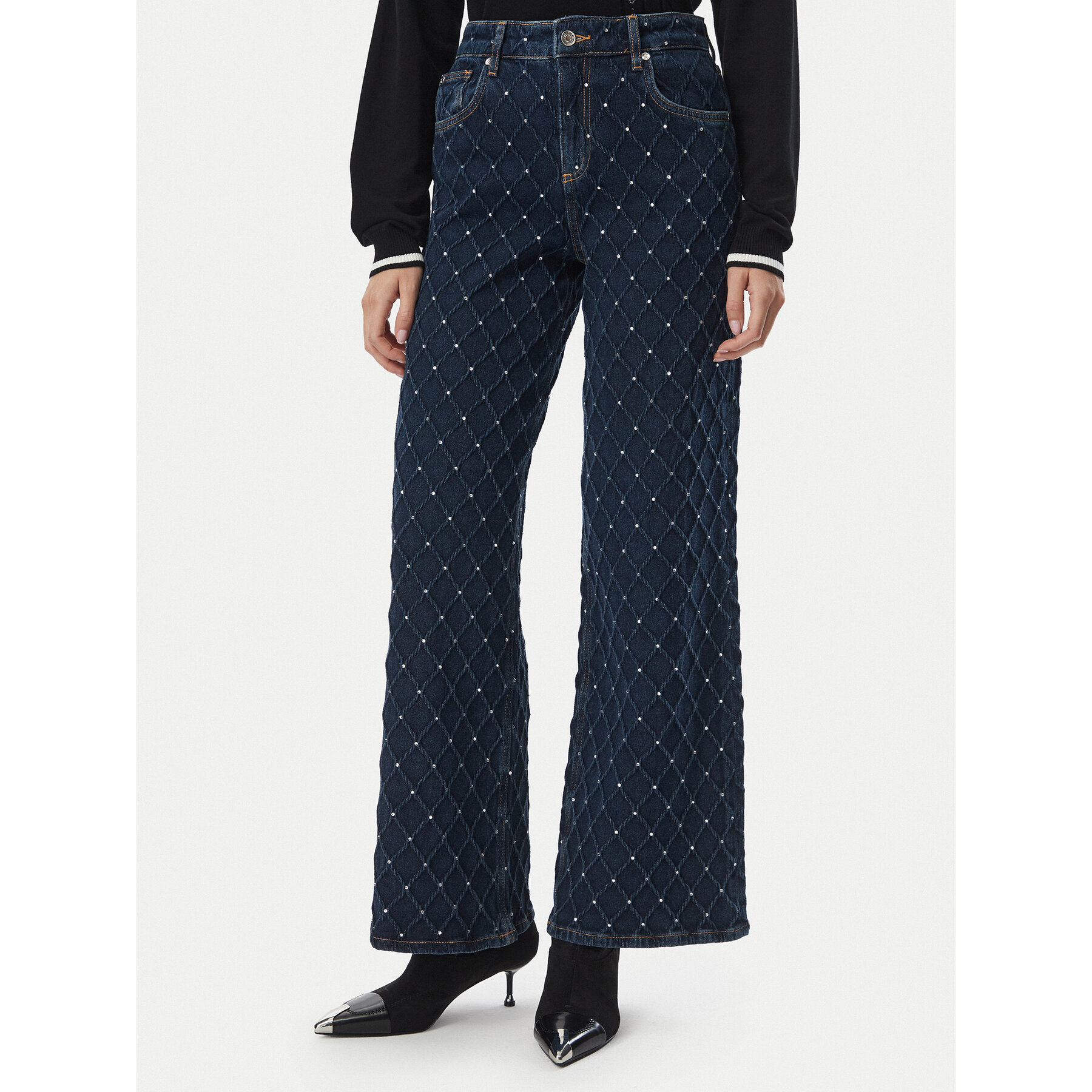 Liu Jo Jeans UF6173 D0374 Blau Straight Fit