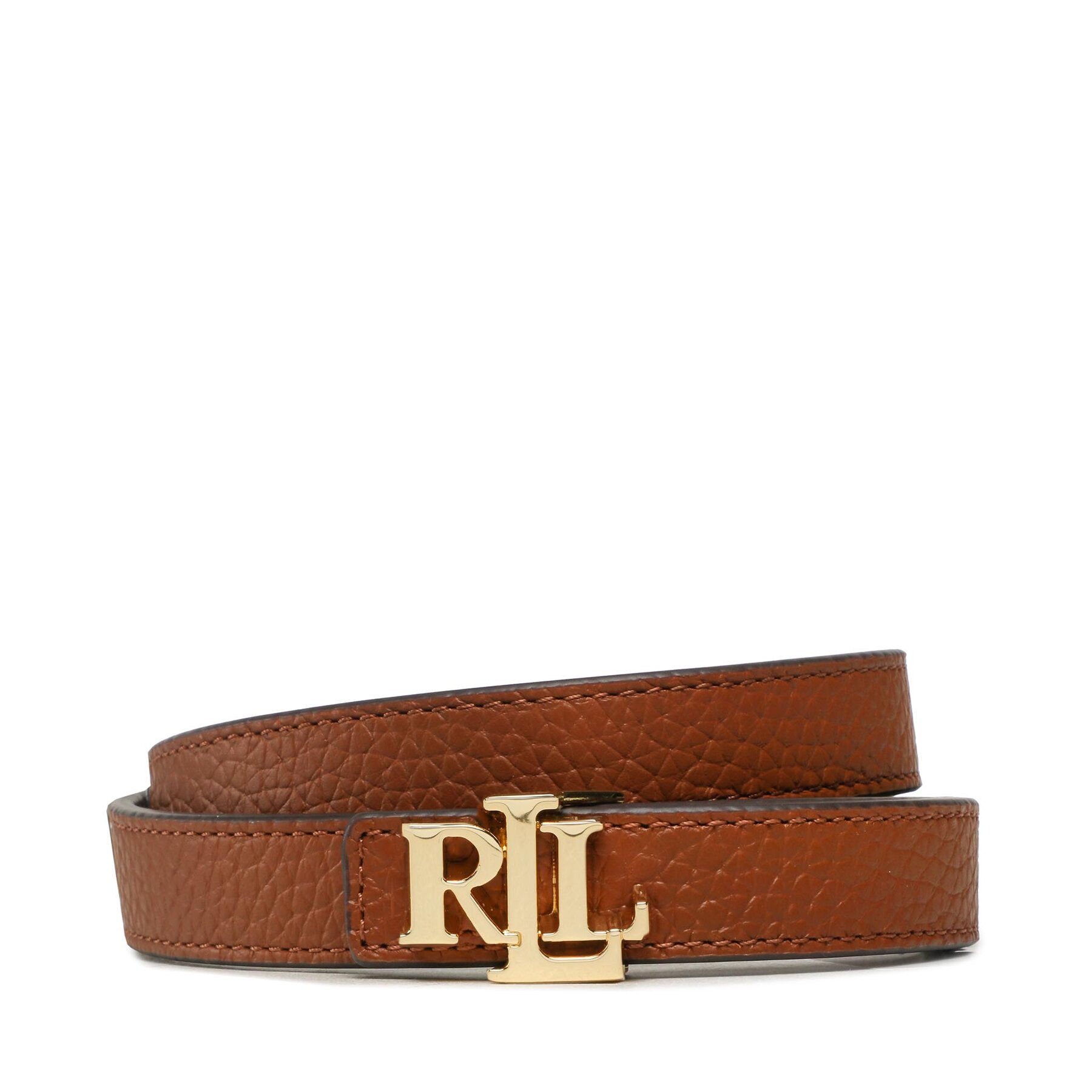Dámsky opasok Lauren Ralph Lauren 412912038002 Hnedá