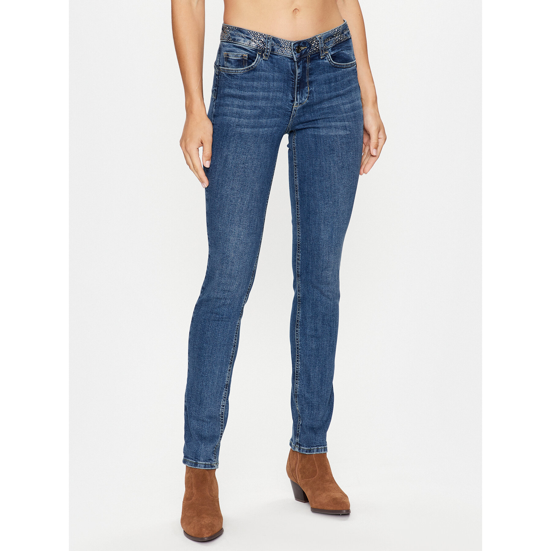 Liu Jo Jeans UF3016 D4391 Blau Slim Fit