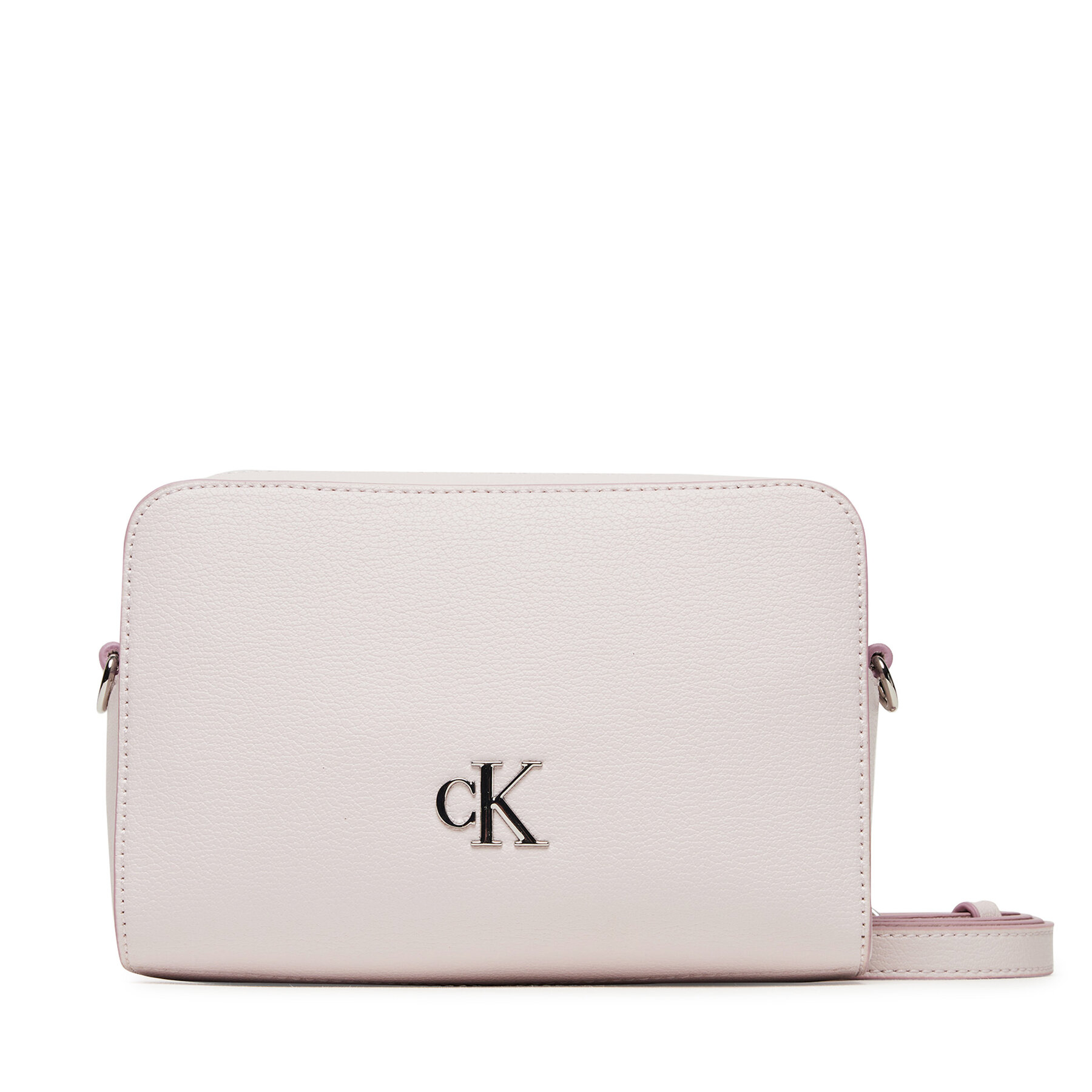Дамска чанта Calvin Klein Jeans Minimal Monogram Ew Camera Bag LV04K3162G Екрю