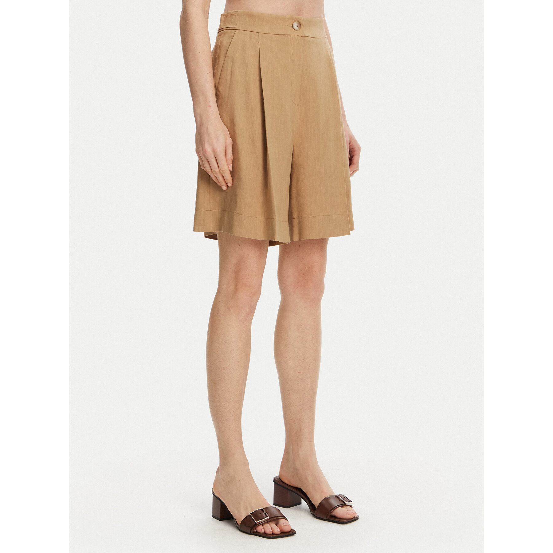 Marella Bermudahose Sagitta 2513141015 Beige Relaxed Fit