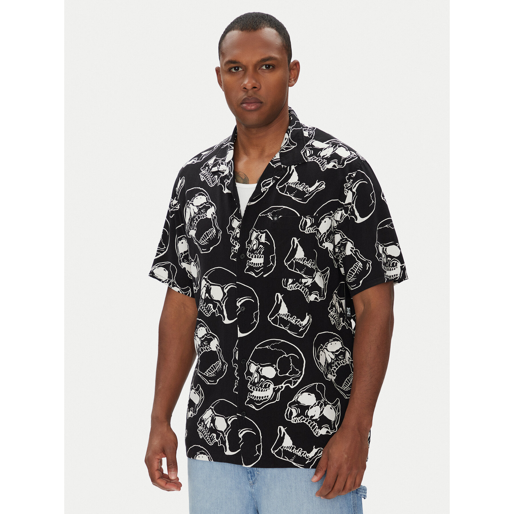 DC Shoes Hemd ADYWT03115 Schwarz Regular Fit