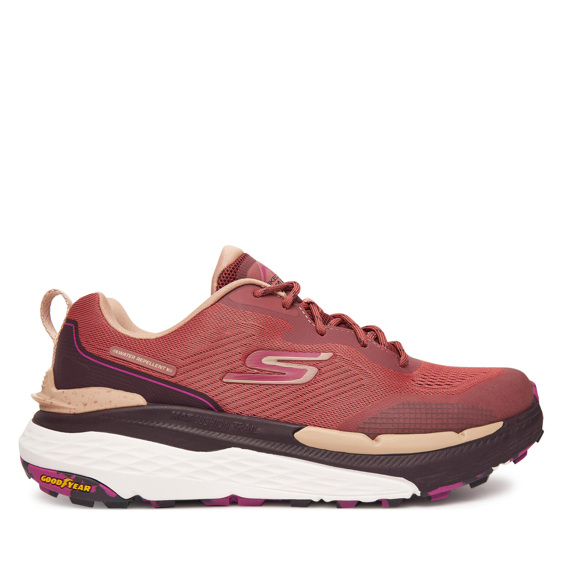 Skechers Dámske Bežecké topánky, Rozmer: 39, Bordová, Max Cushioning Elite Trail 2.0 129165/RUST
