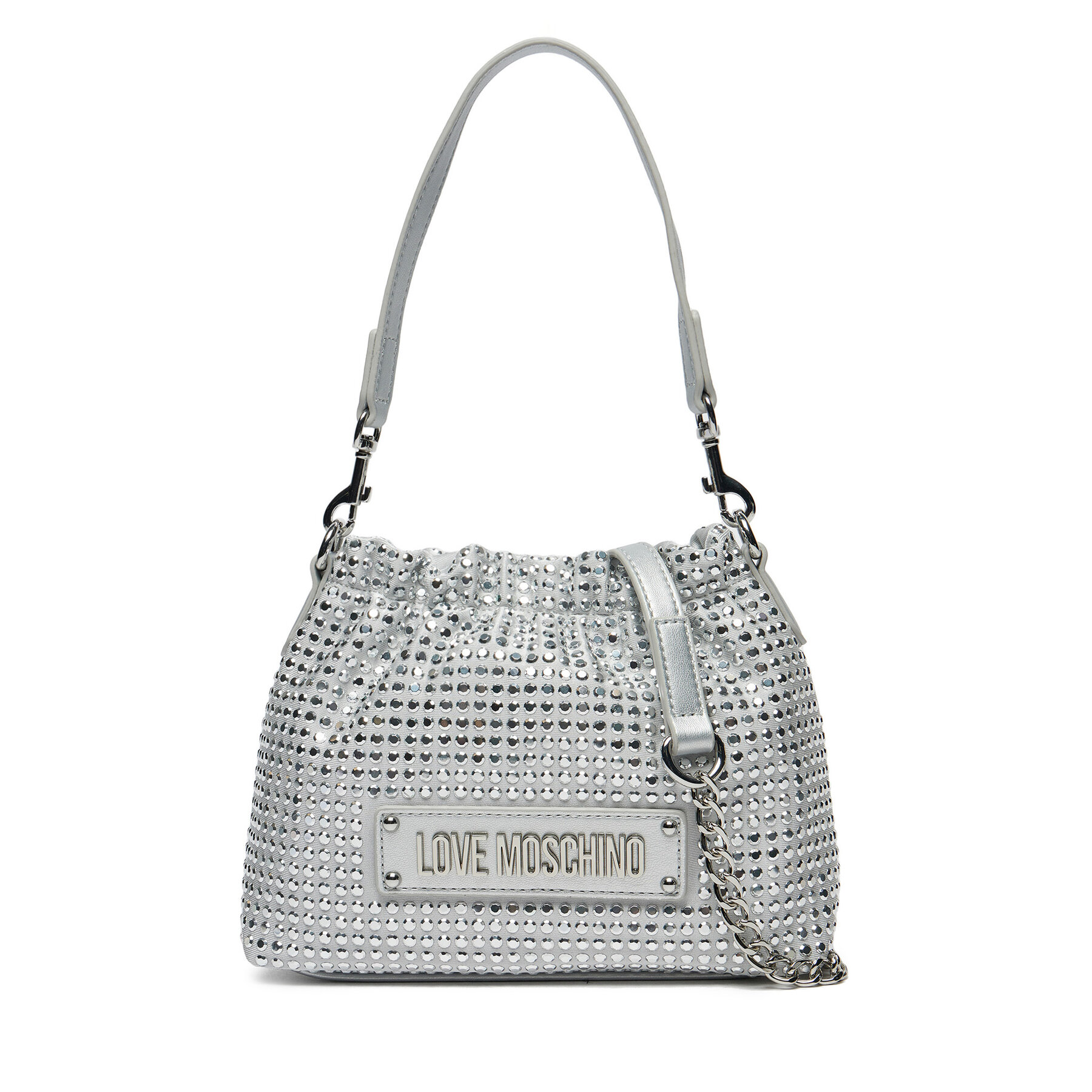 LOVE MOSCHINO Τσάντα LOVE MOSCHINO JC4138PP1MLL196B Ασημί