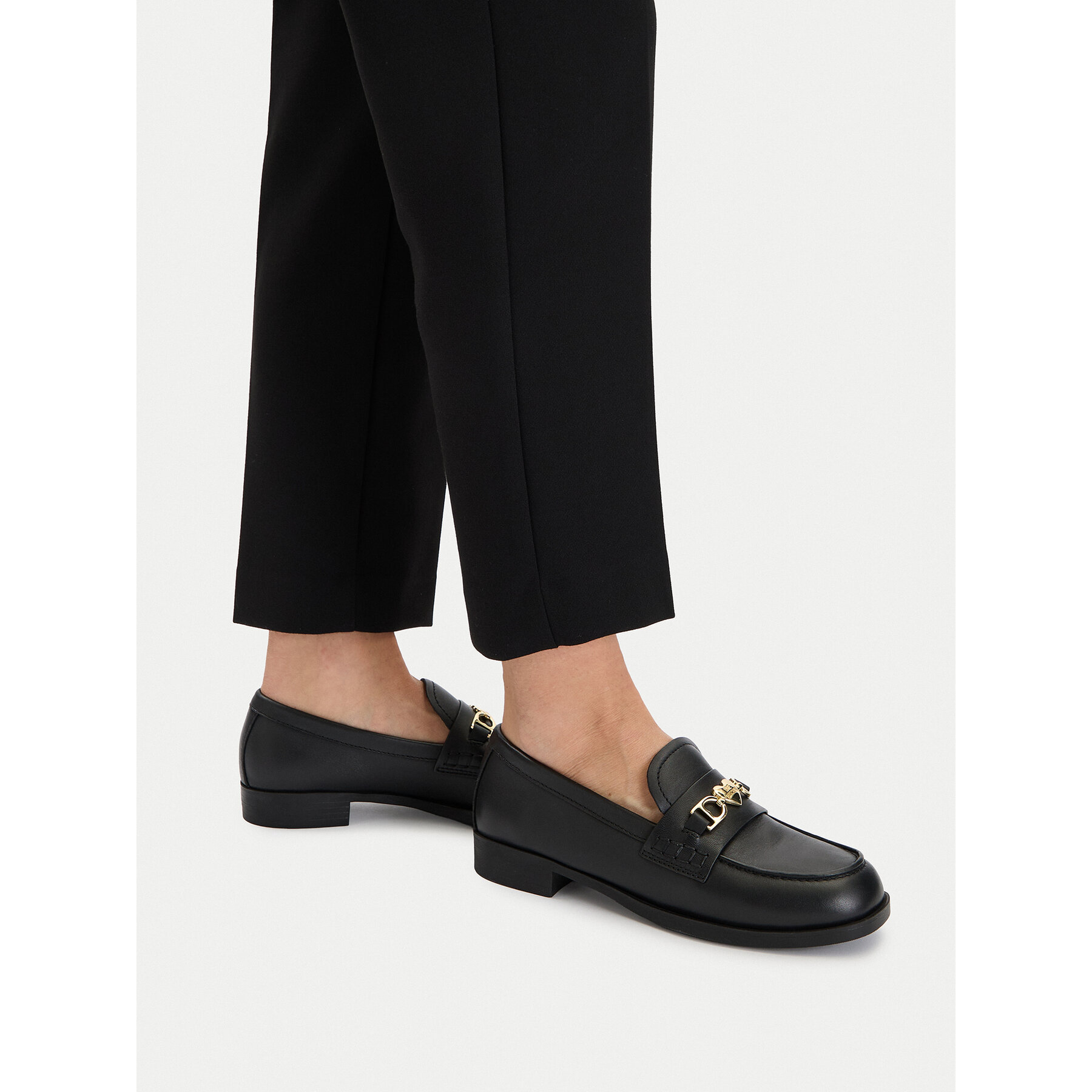 Loaferice LOVE MOSCHINO JA10242G1NIA000035 Crna