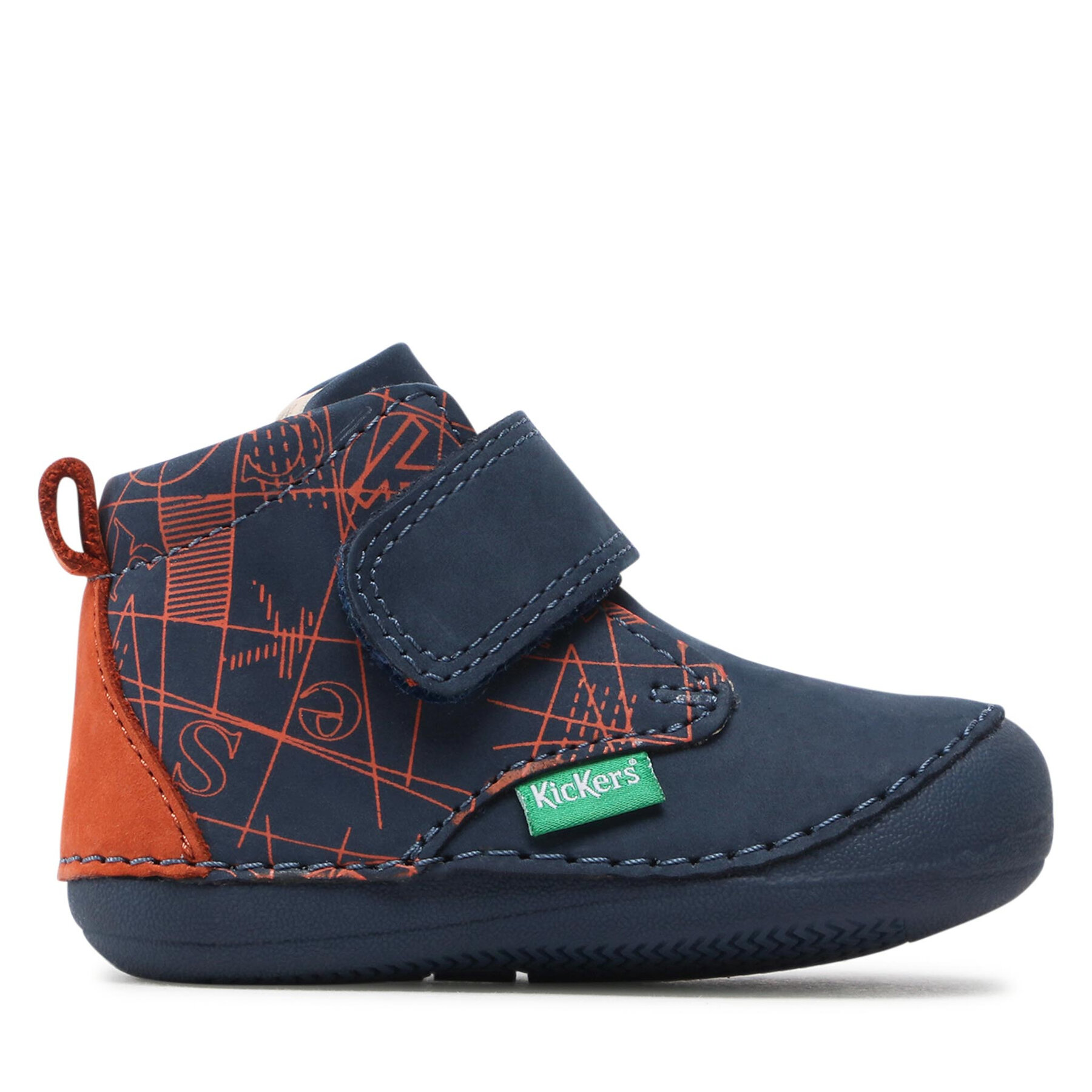 Dziecięce Trzewiki Kickers, Rozmiar 18 Granatowy Sabio 830347-10 M