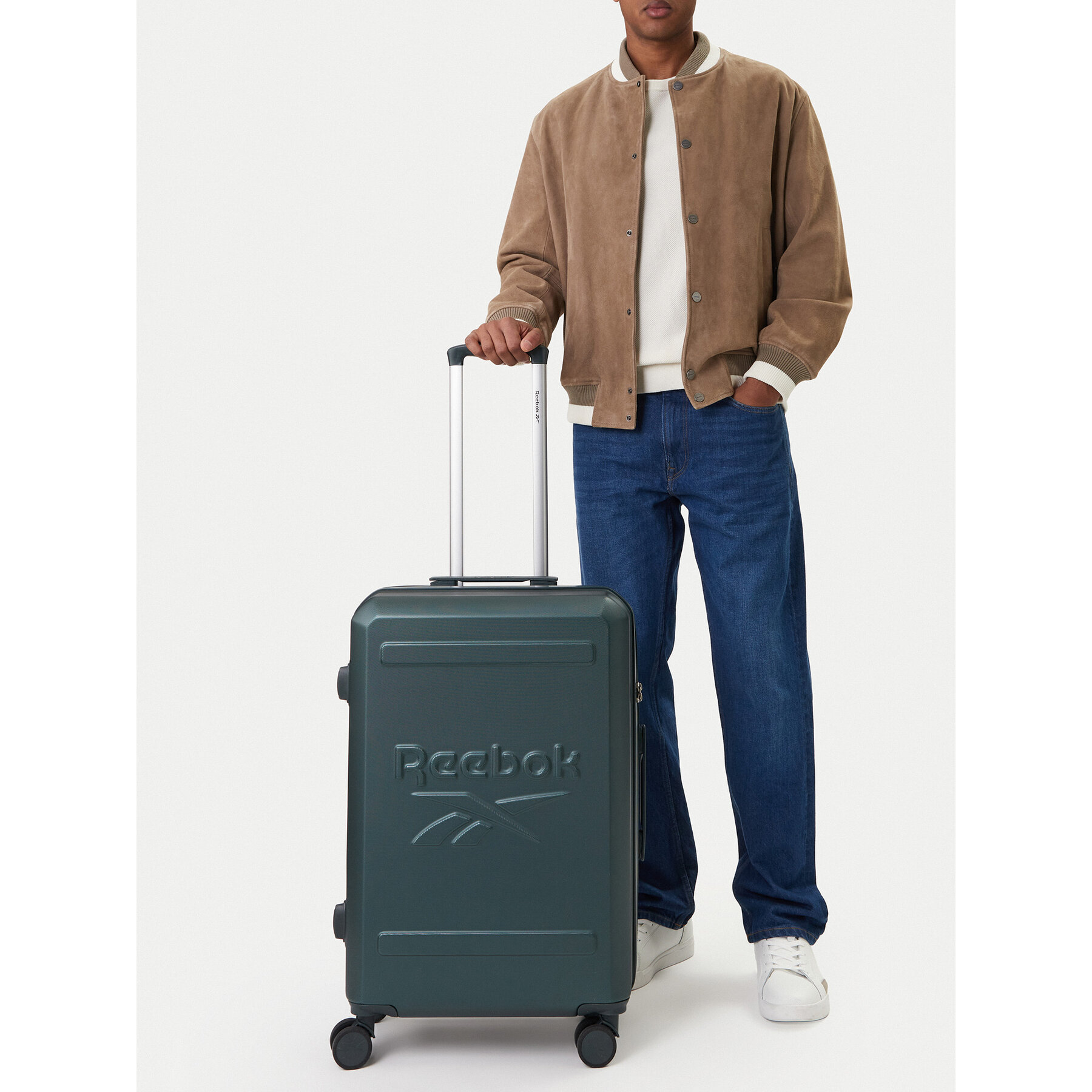 Valiză medie Reebok CEO-RBK-WAL-024-CCC-M Verde