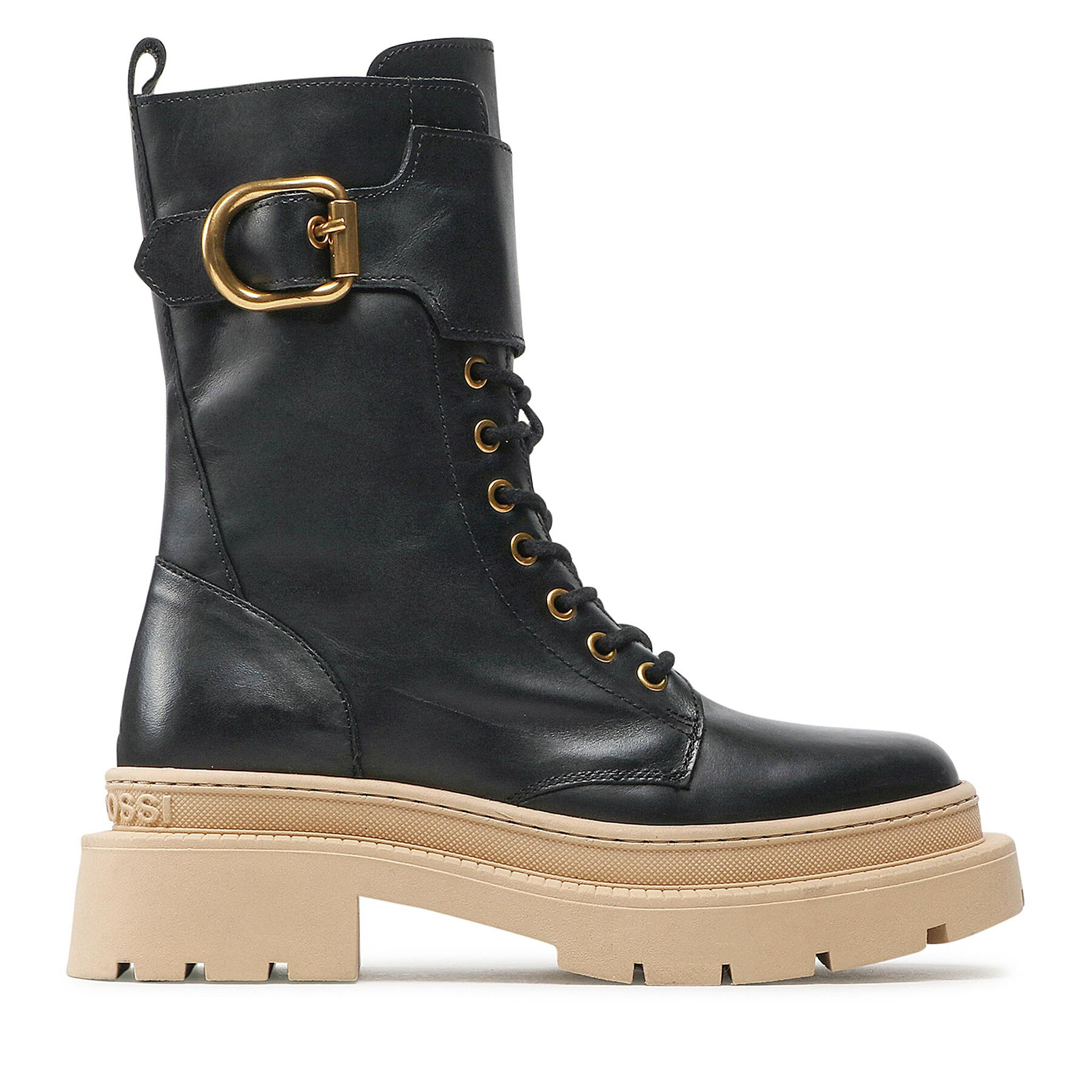 Outdoorová obuv Gino Rossi 222FW105 Čierna