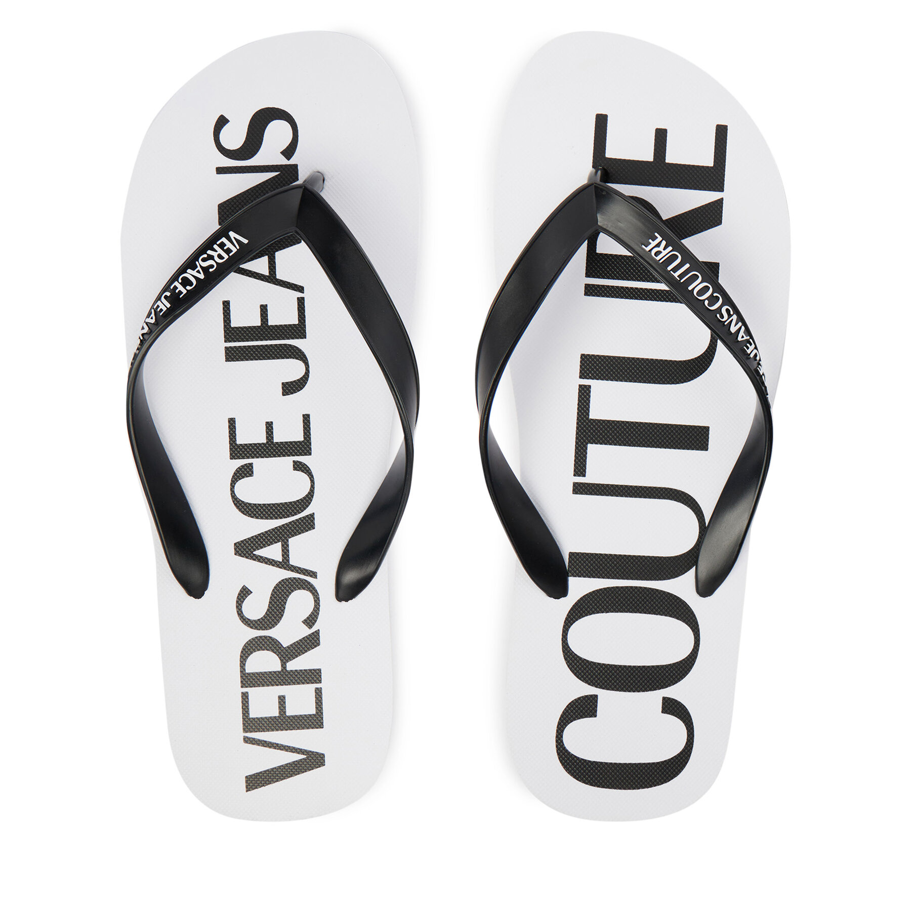 Σαγιονάρες Versace Jeans Couture 80YA3SQ7 ZSS81 Λευκό