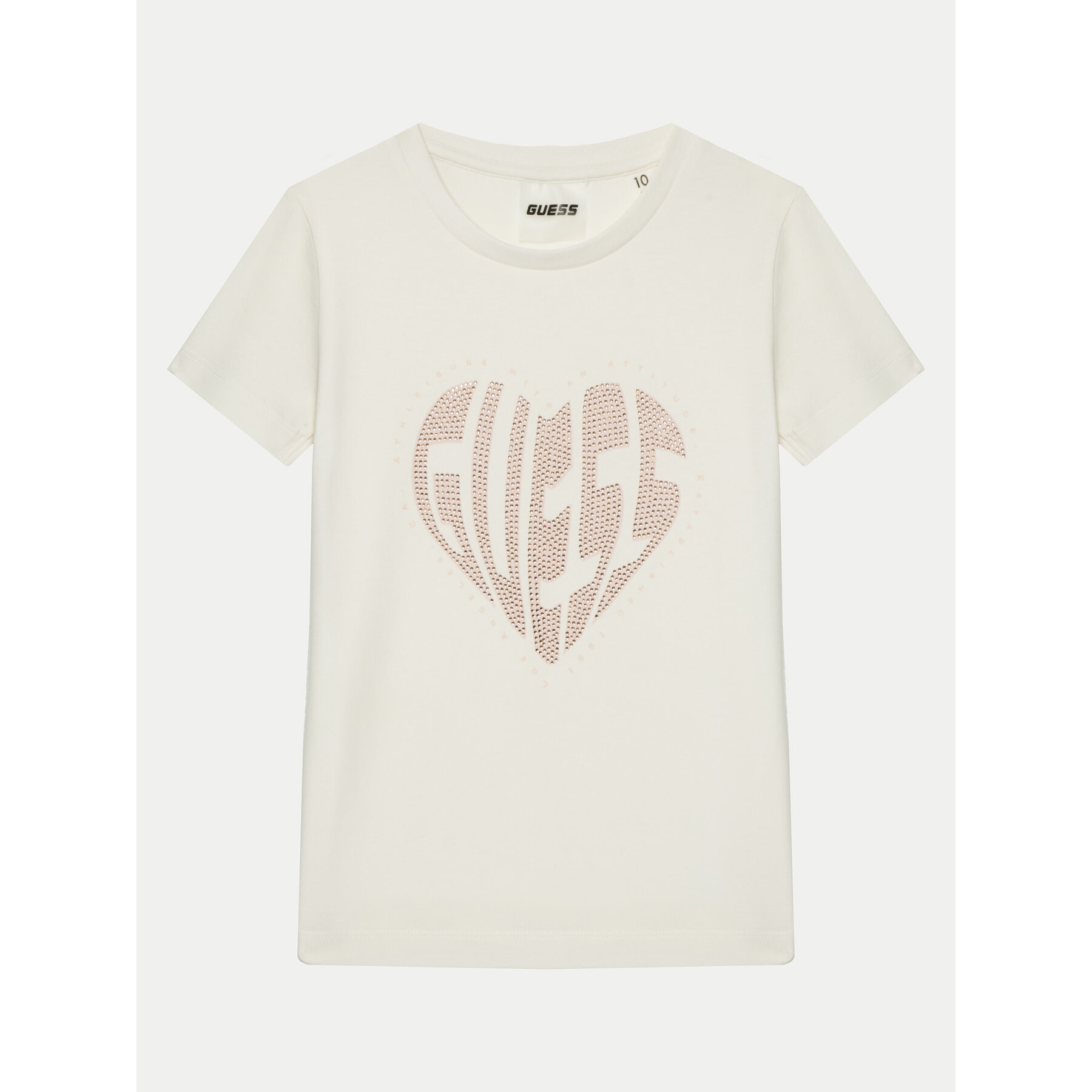 Guess Póló J5RI46 J1314 Ekru Regular Fit
