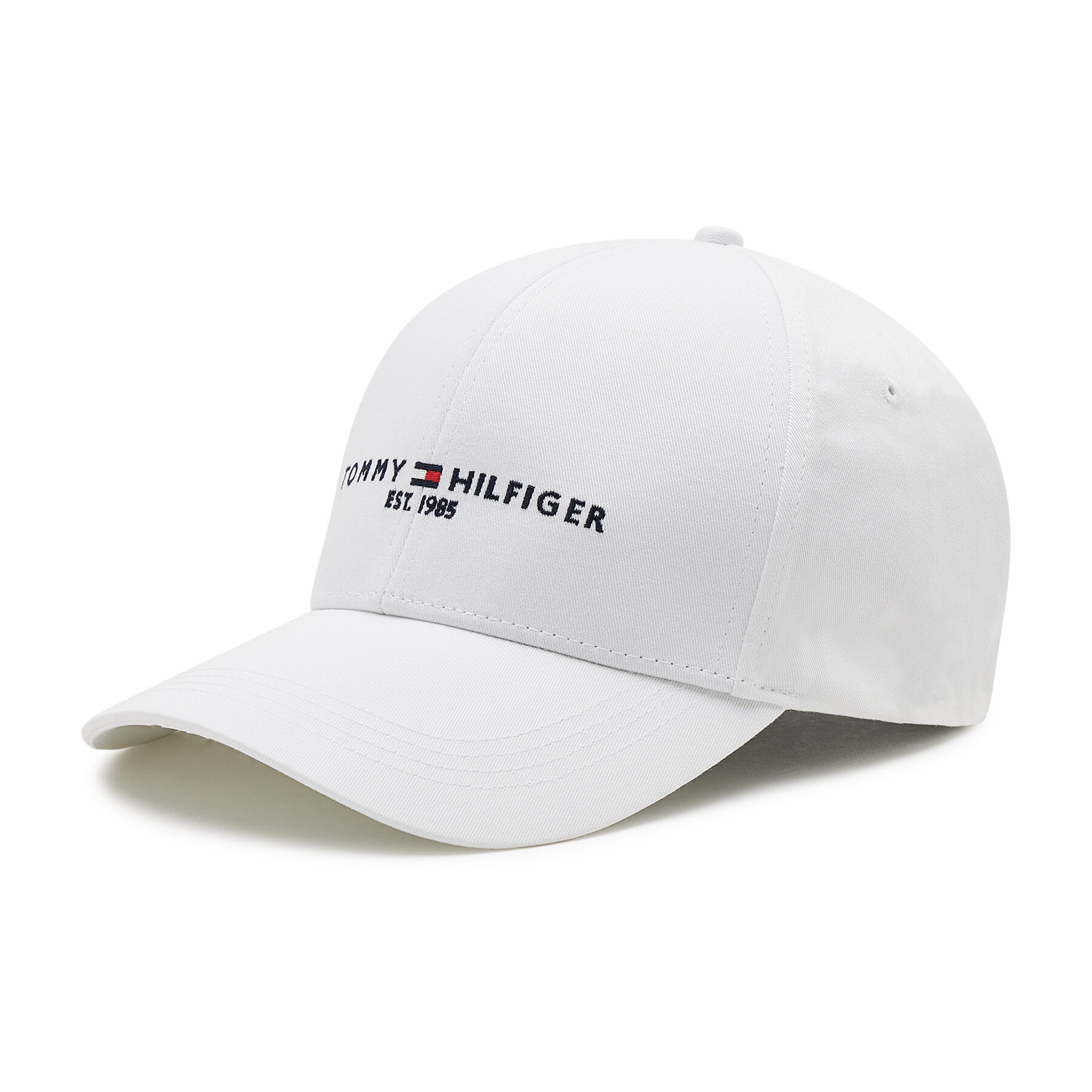 Шапка с козирка Tommy Hilfiger Th Established Cap AM0AM07352 Бял