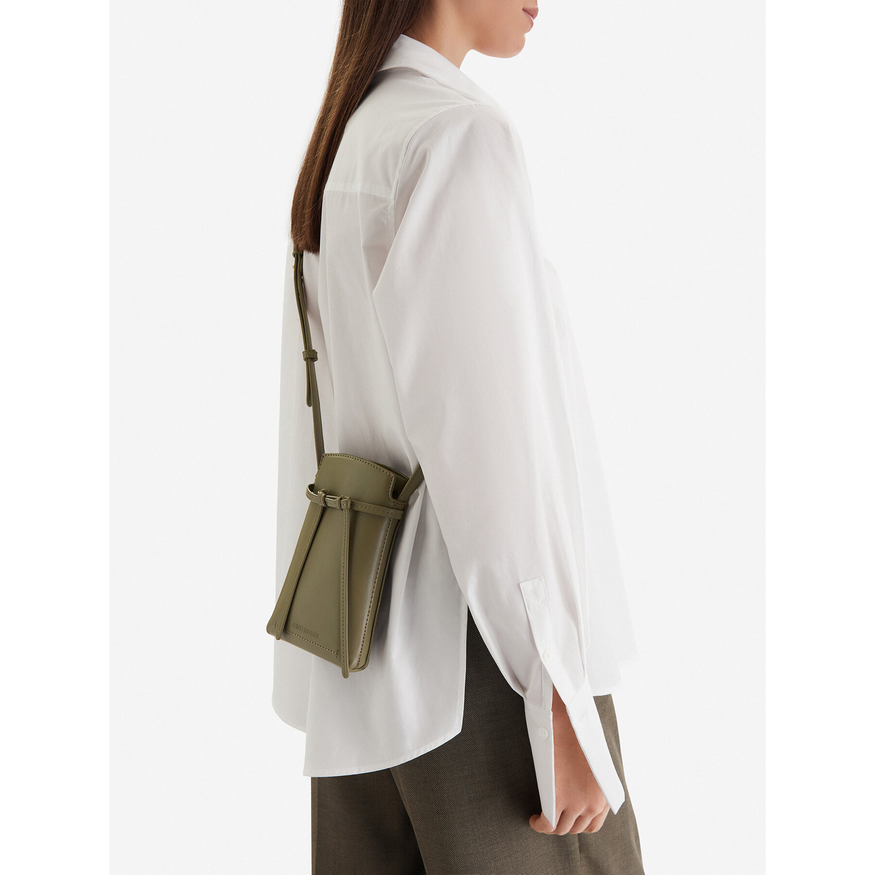 Ročna torba GINO ROSSI C-KY135 Khaki