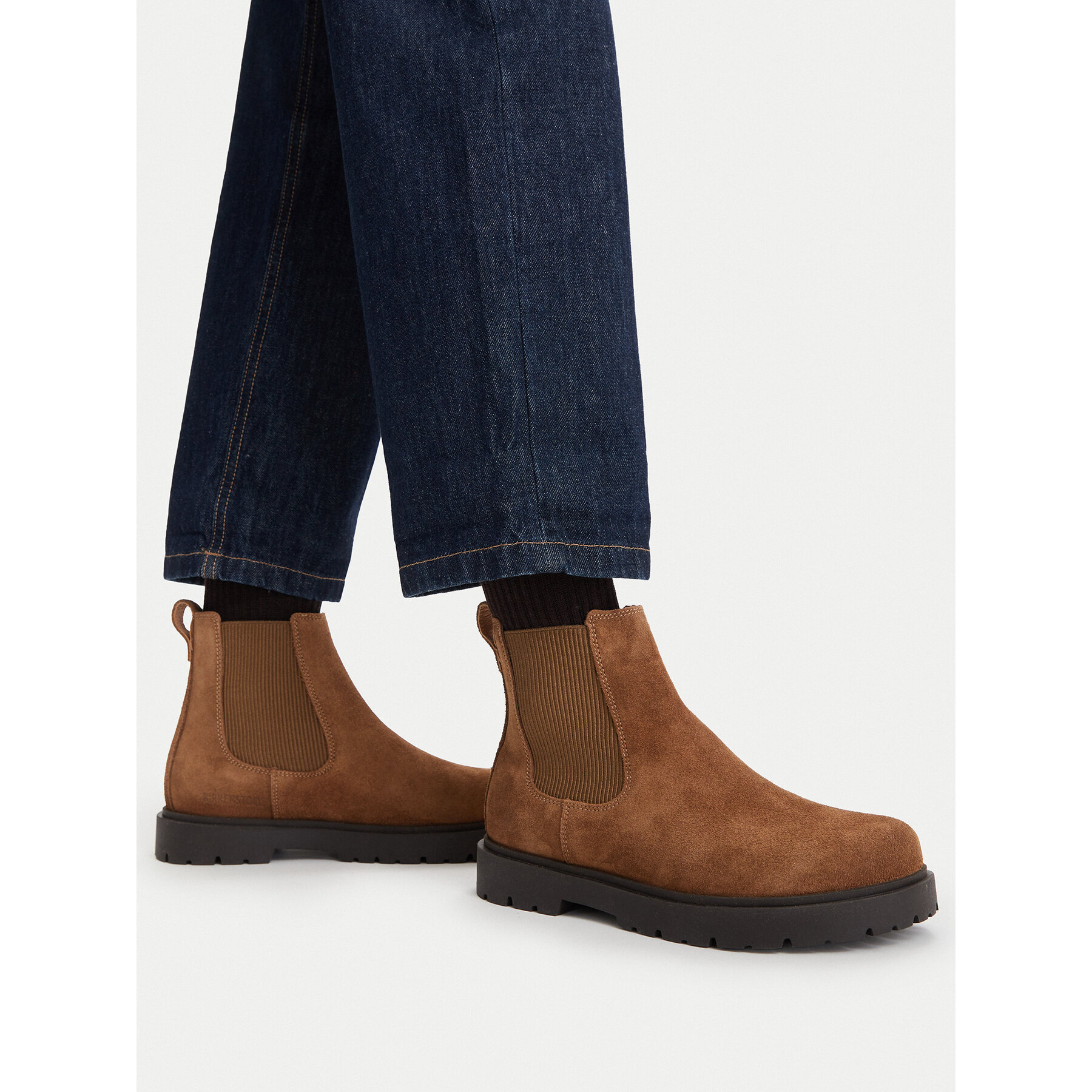 Birkenstock Μποτάκια με λάστιχο Birkenstock Highwood Slip On Mid 1030632 Καφέ