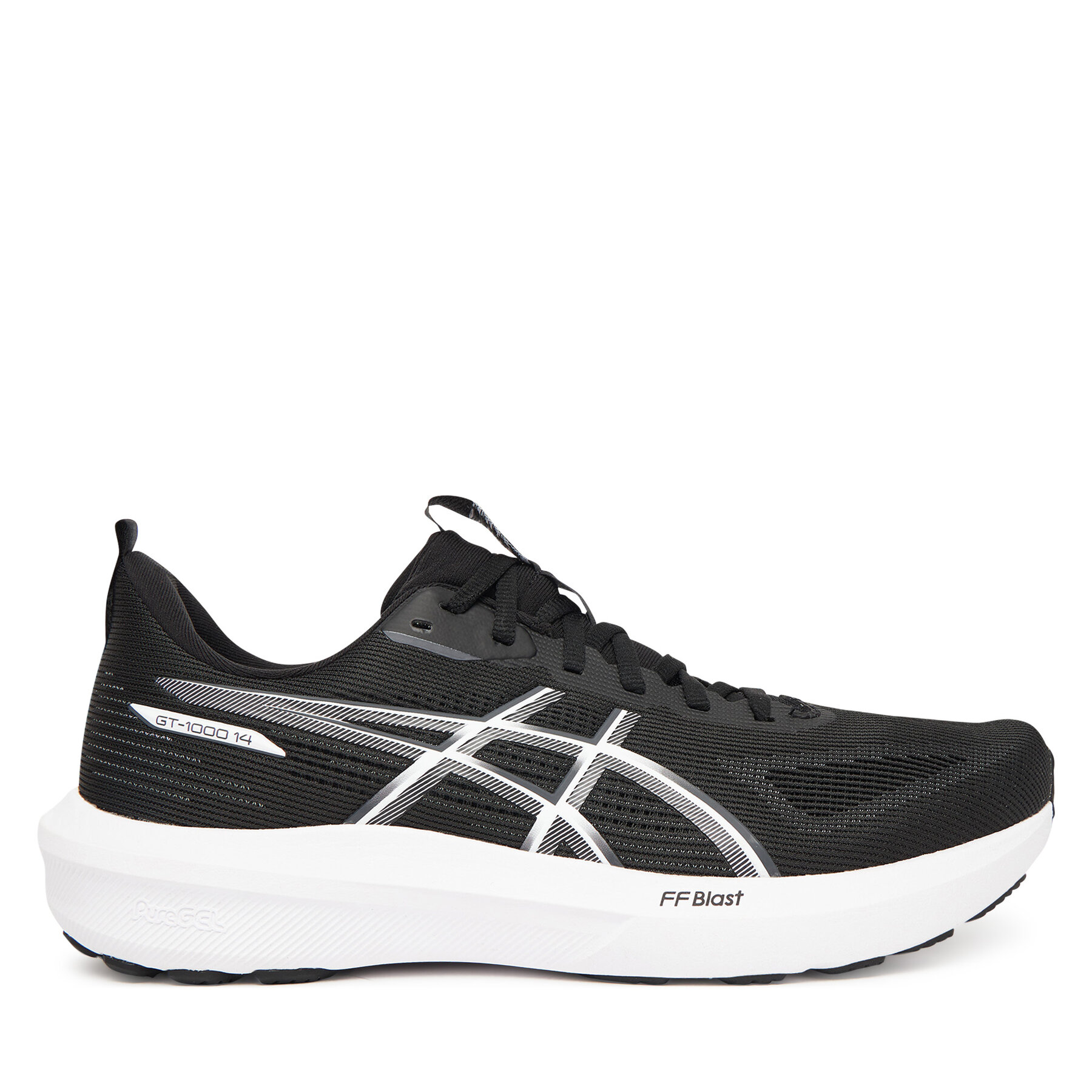 Skriešanas apavi Asics Gt-1000 14 1011C077 Melns
