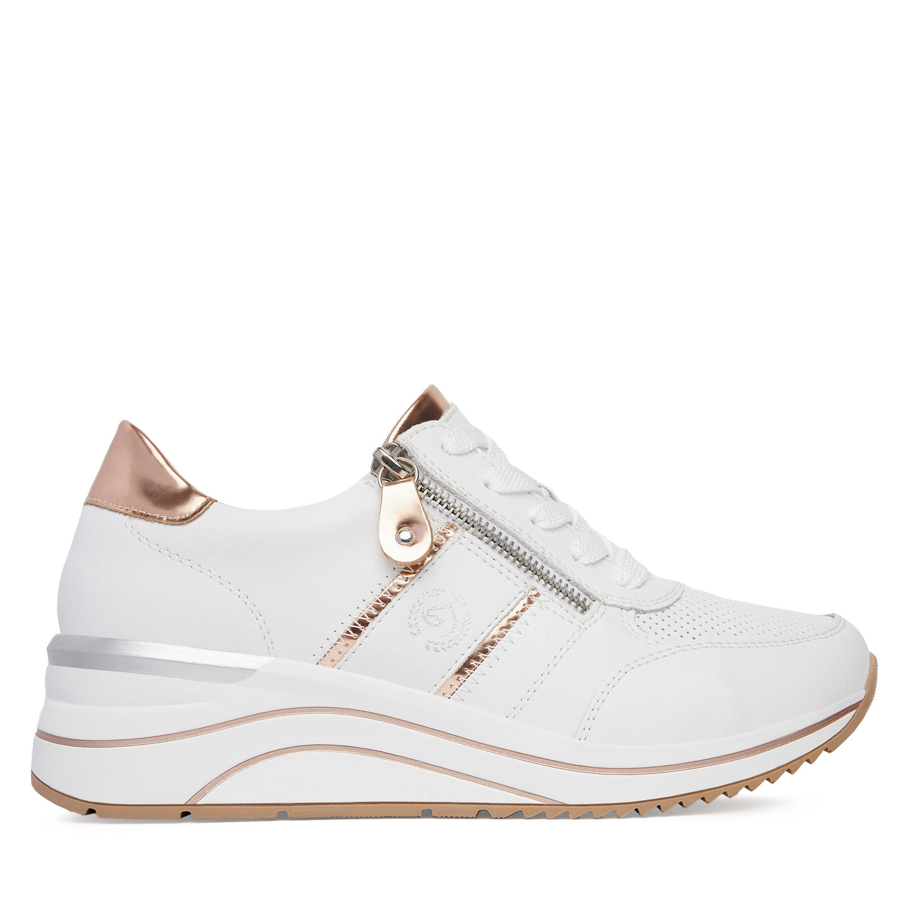 Sneakersy Remonte D0T04-80 Biela