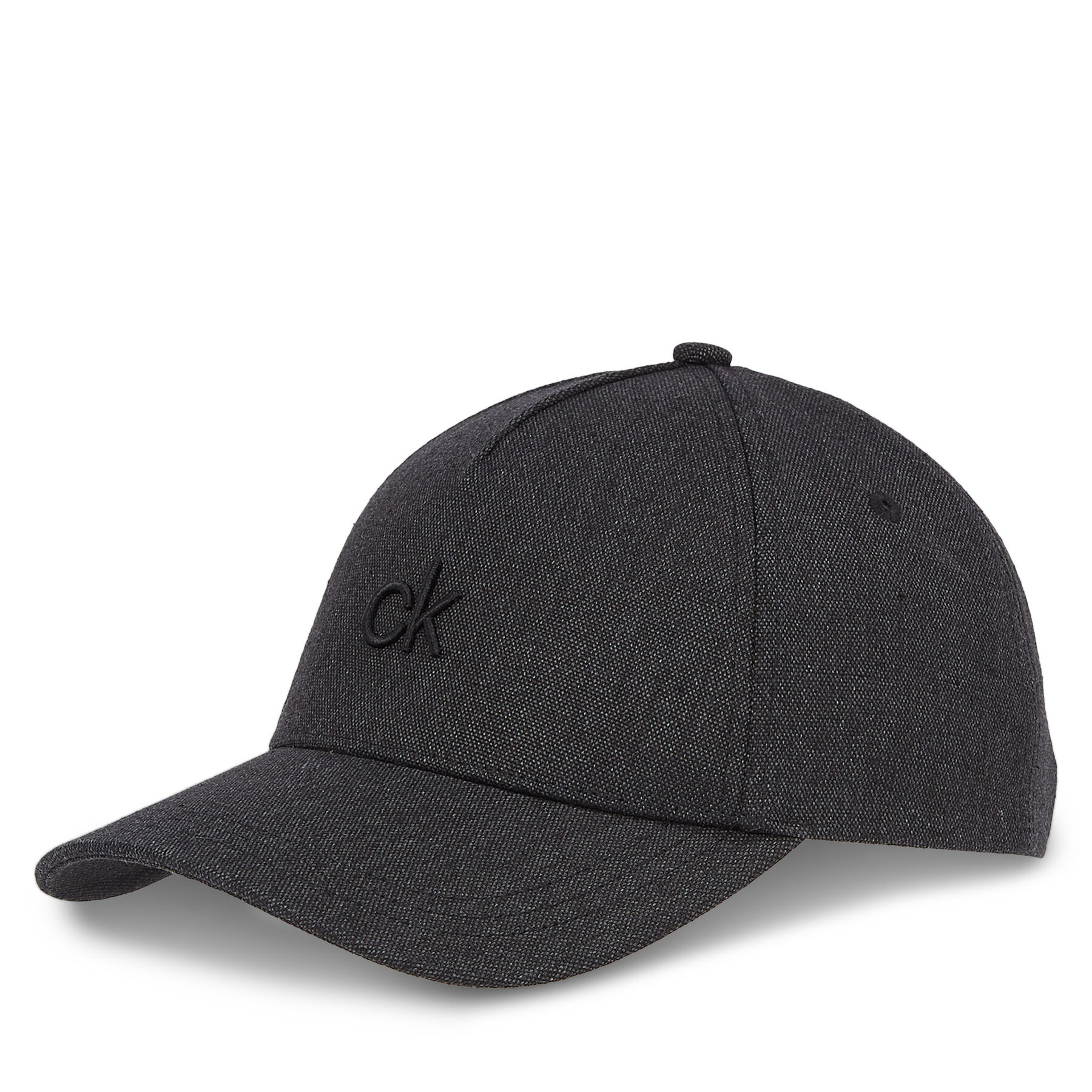 Kapa s šiltom Calvin Klein Raised Embroidery K60K613118 Črna