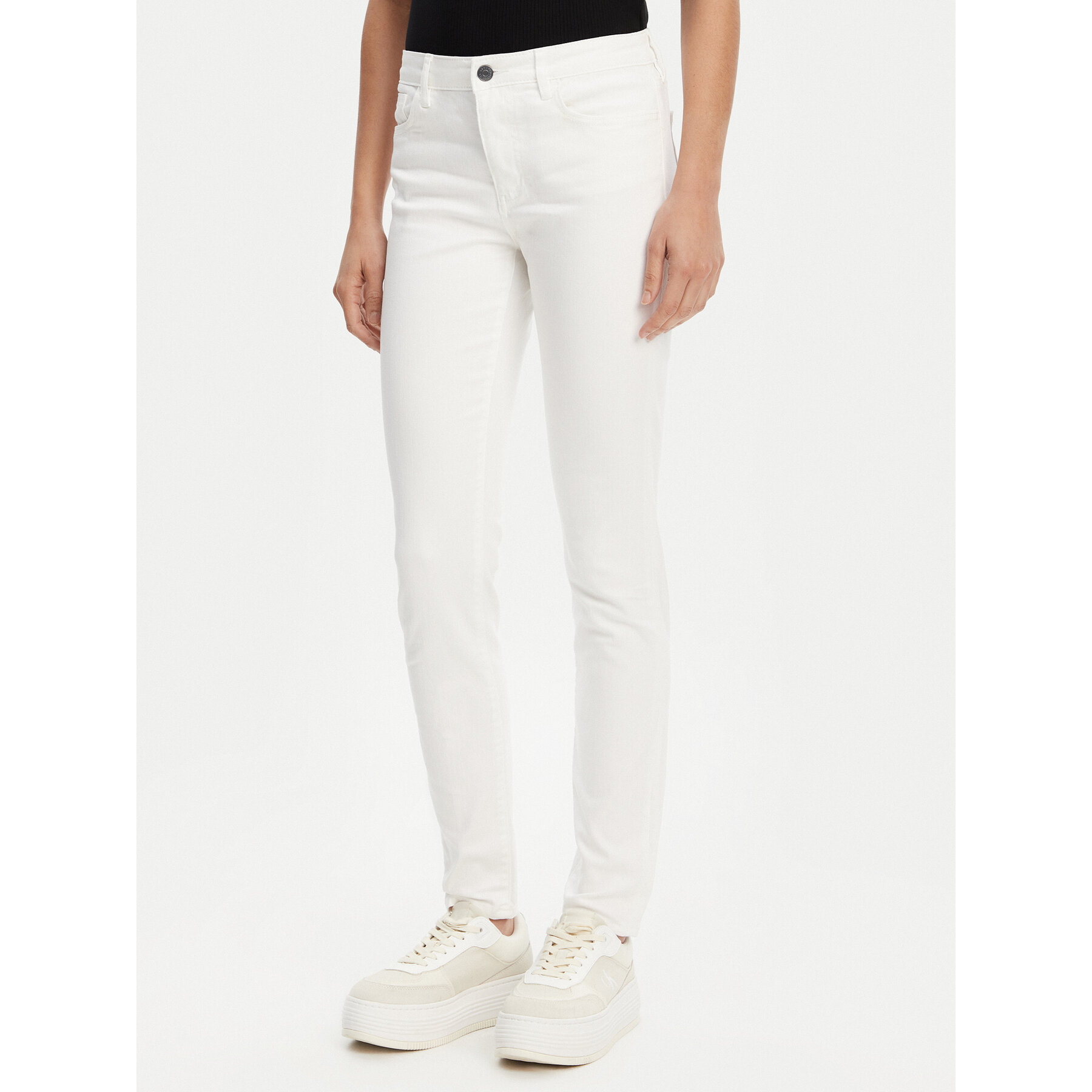 Armani Exchange Jeans XW000123 AF10862 M0054 Weiß Skinny Fit