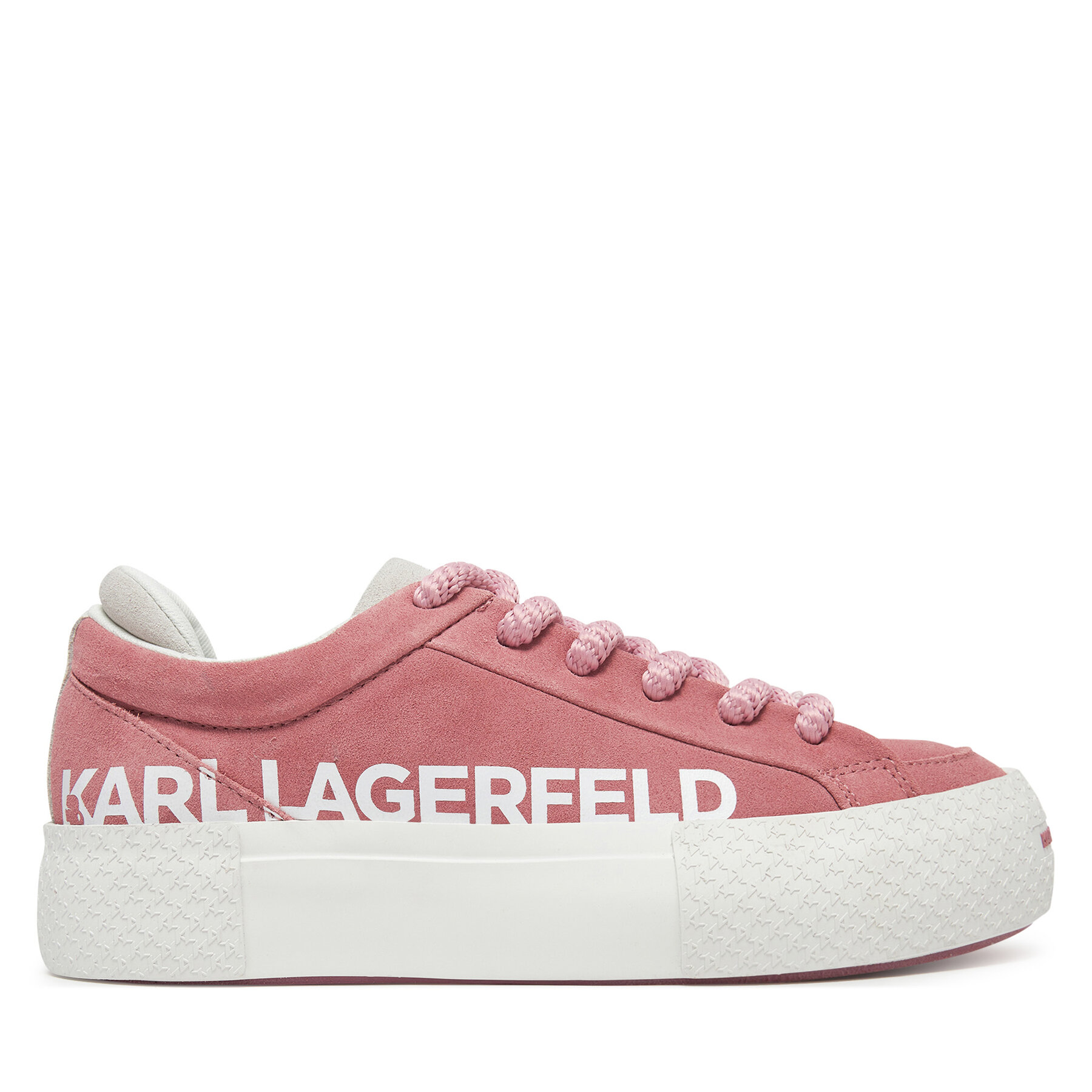Sneakersy KARL LAGERFELD KL60722 Fialová