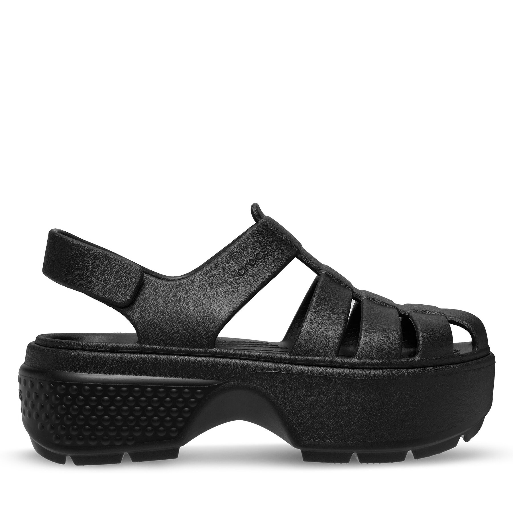Szandál Crocs Stomp Fisherman Sandal 209938 Fekete