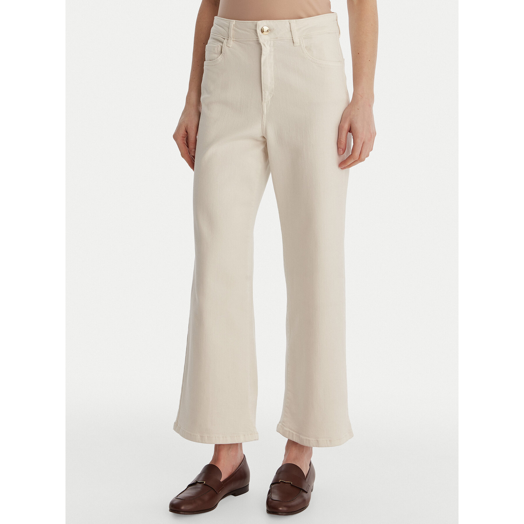 Marella Jeans Emme by Marella Hobby 2615131271 Creme Straight Fit