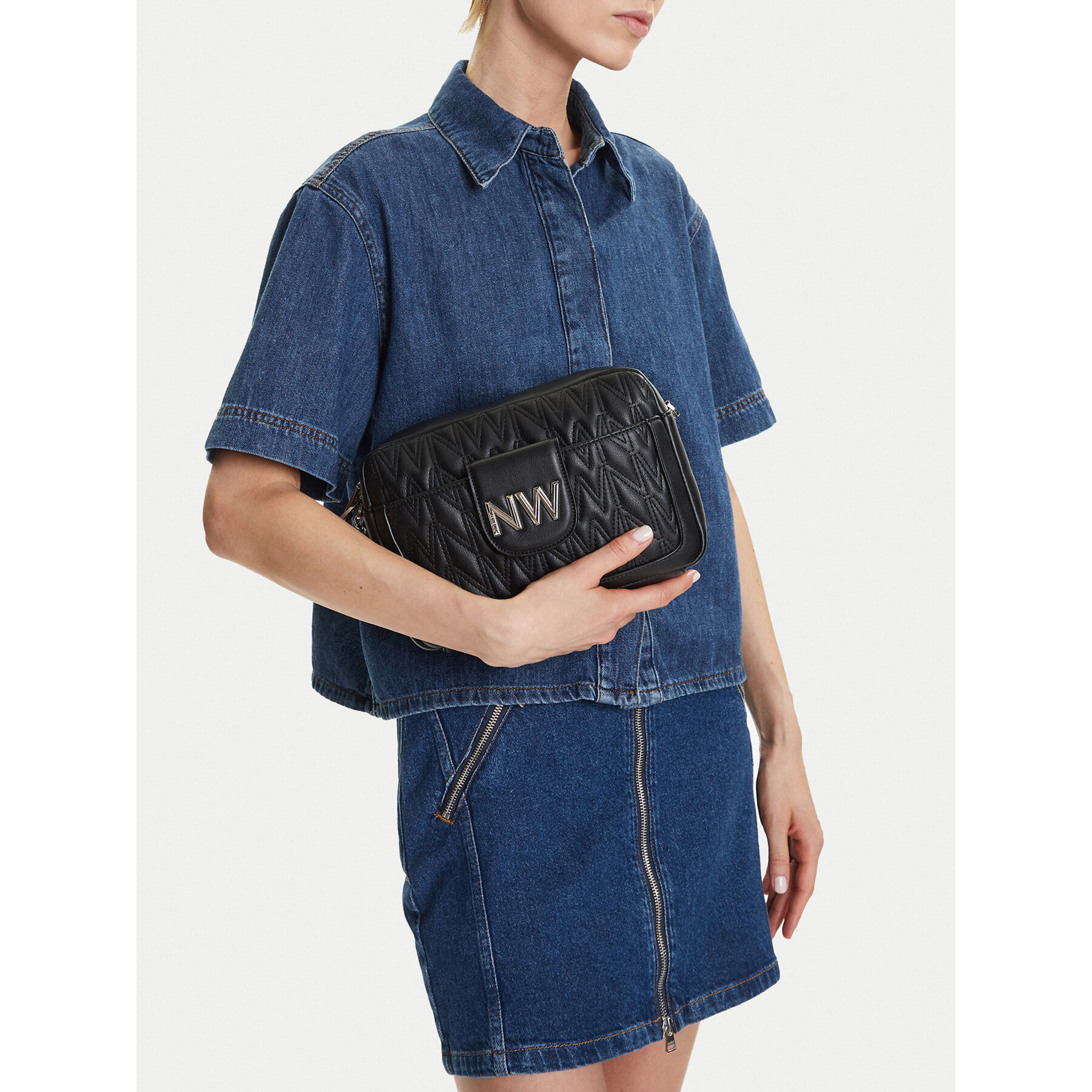 Дамска чанта Nine West CEO-Astoria-Allure-01-LX10166 Черен