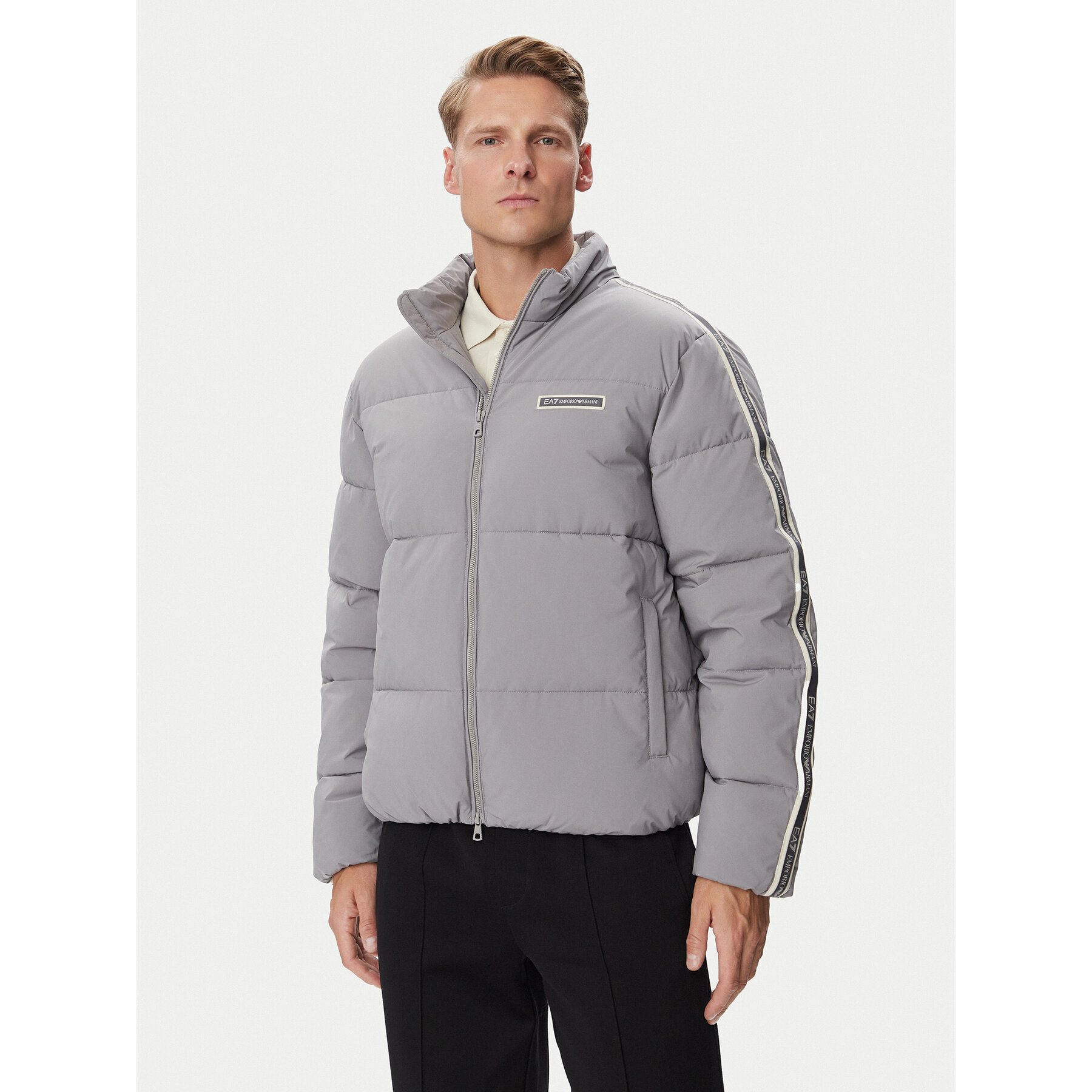 EA7 Emporio Armani Winterjacke 7M002199 AF21509 U8067 Grau Regular Fit