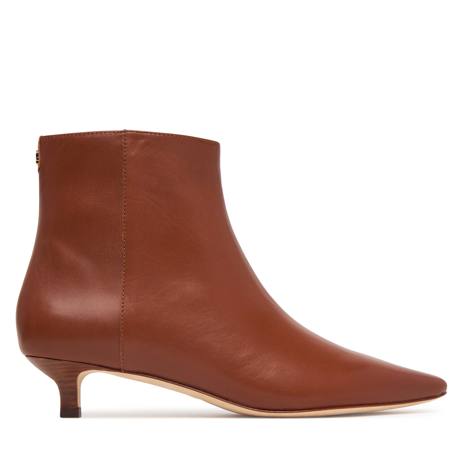 Škornji LAUREN RALPH LAUREN Frncsa Bt Hl Bo Bte 802P15721002 Rjava