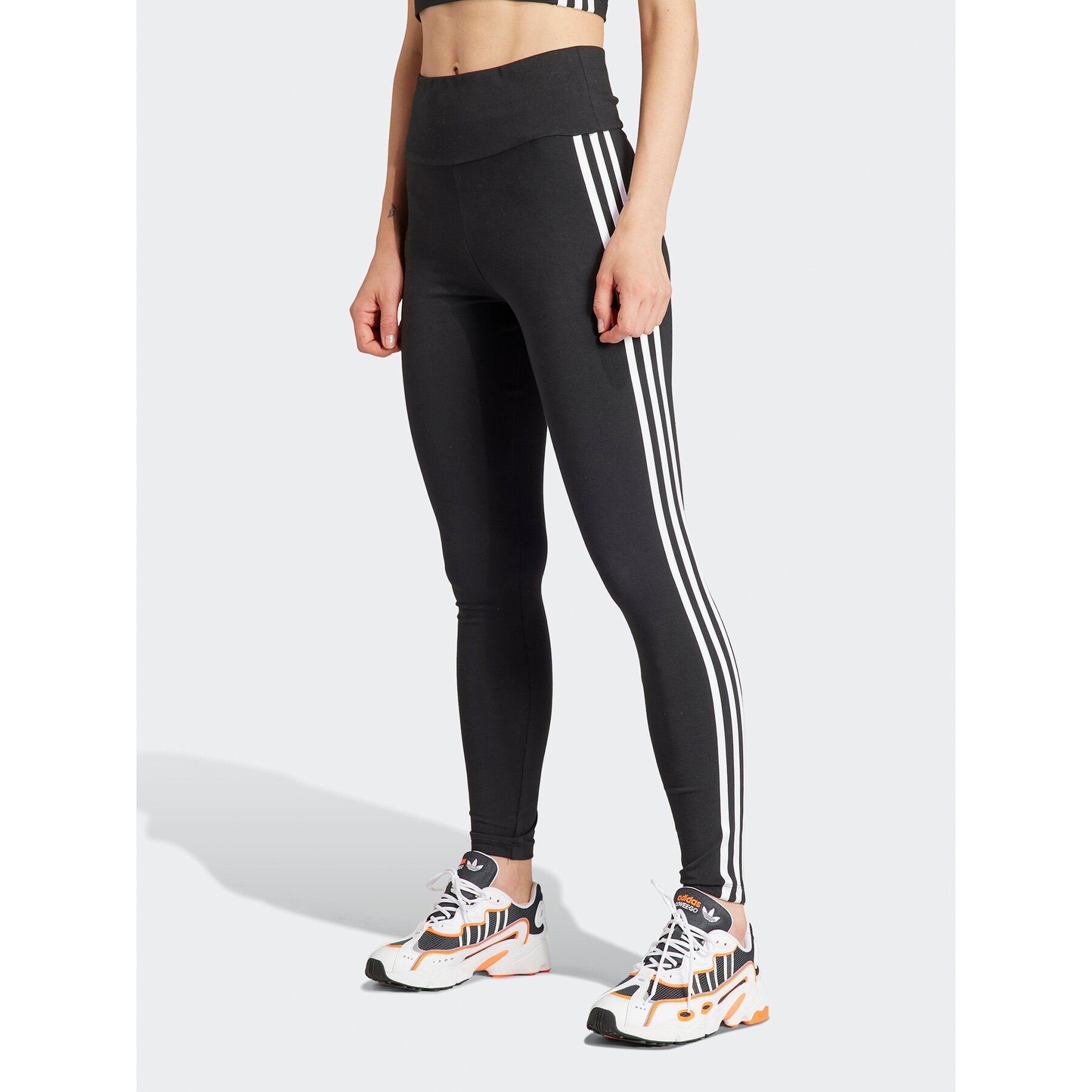 adidas Leggings 3-Stripes IP2968 Schwarz Slim Fit