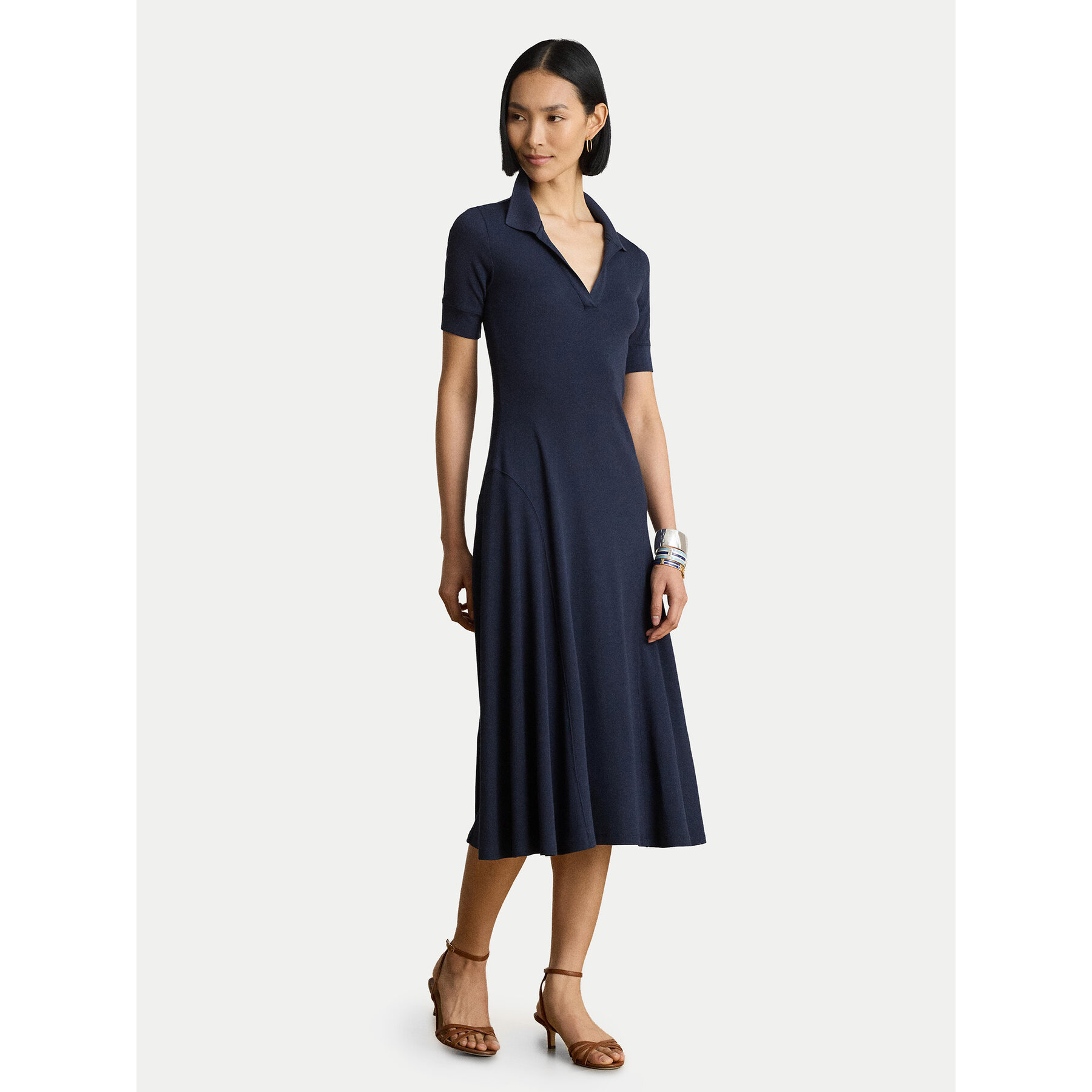 LAUREN RALPH LAUREN Kleid für den Alltag 200P14037001 Dunkelblau Regular Fit