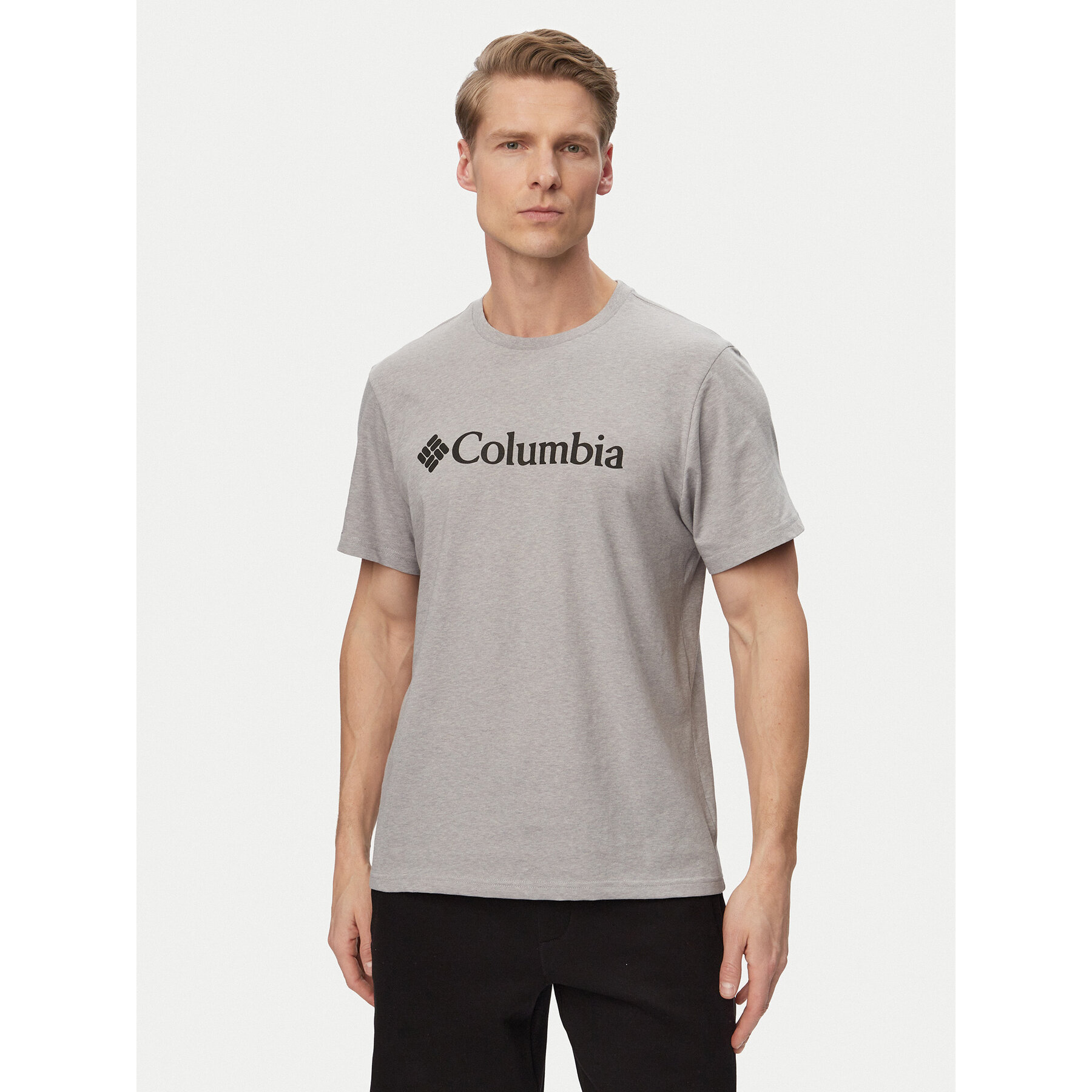 Columbia T-Shirt Basic Logo™ 2155001 Hellgrau Regular Fit