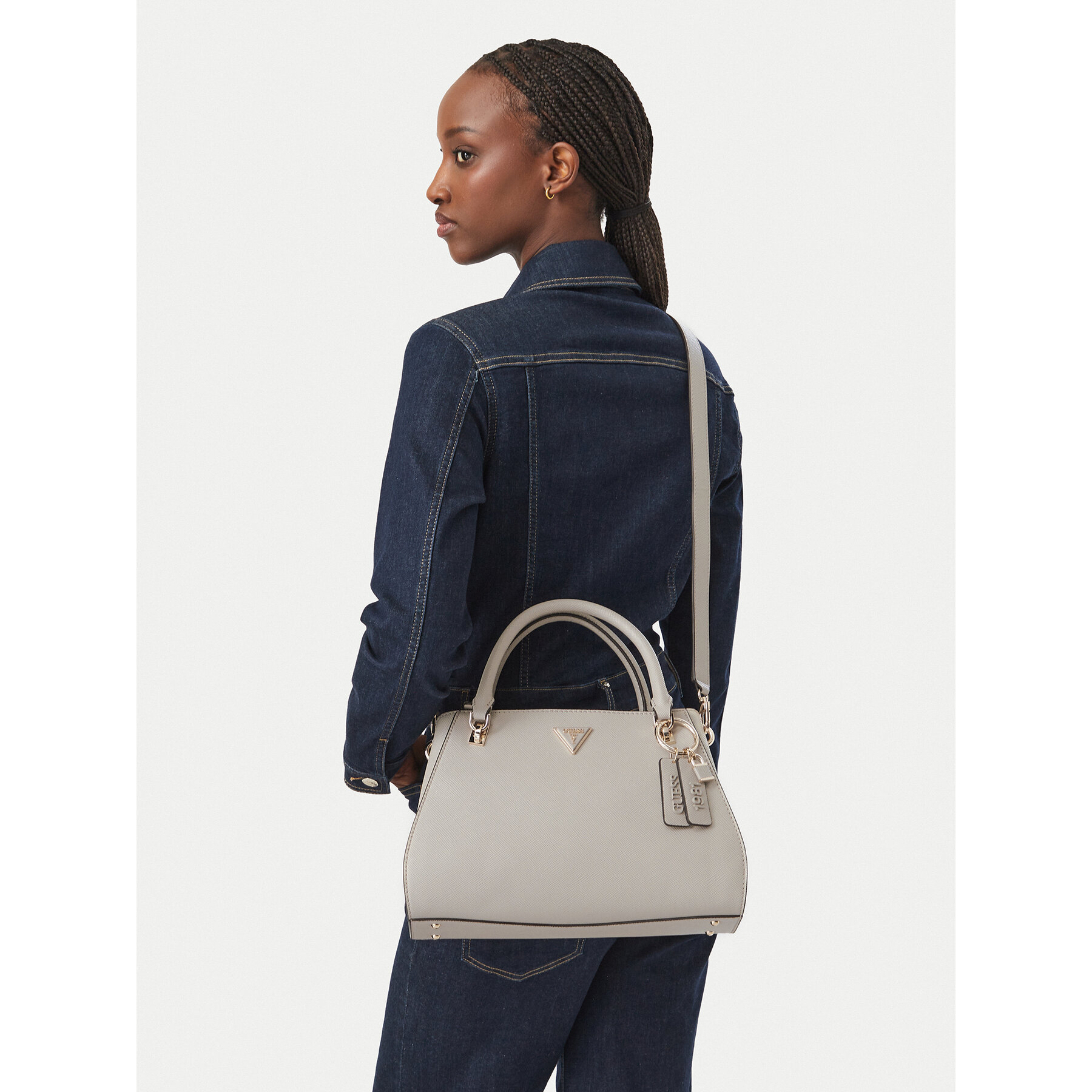 Guess Τσάντα Guess Noelle II HWZG96 72070 Ανοιχτό μπεζ