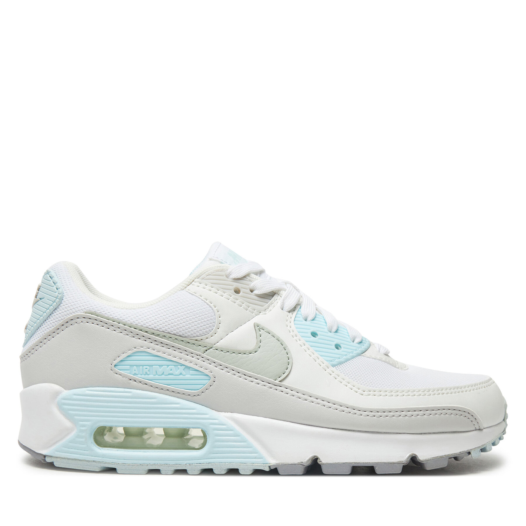 Damskie Sneakersy Nike, Rozmiar 35.5 Biały Air Max 90 DH8010 104