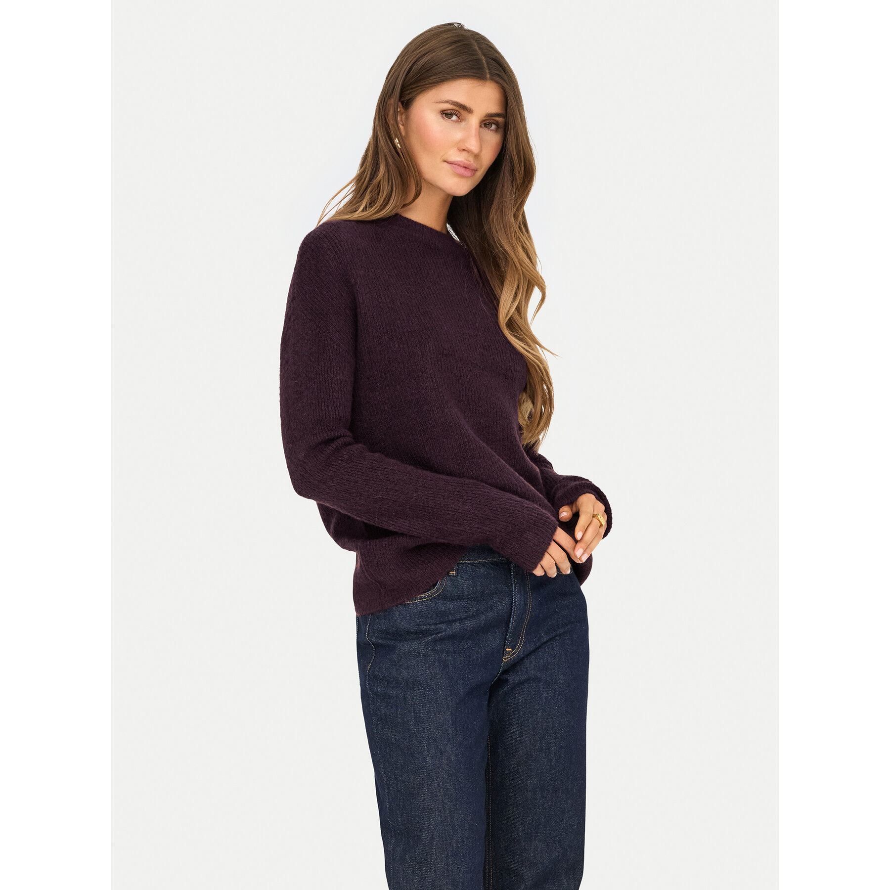 ONLY Pullover Camilla 15277080 Violett Regular Fit