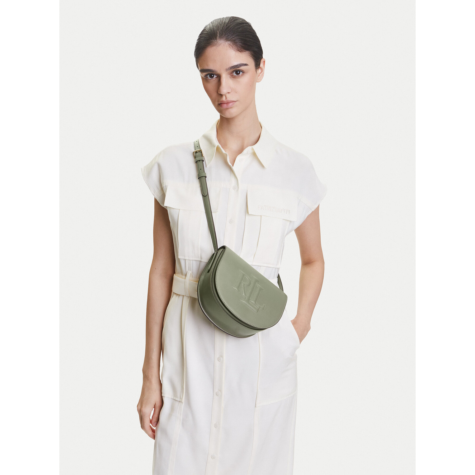 Дамска чанта LAUREN RALPH LAUREN 431950130010 Зелен