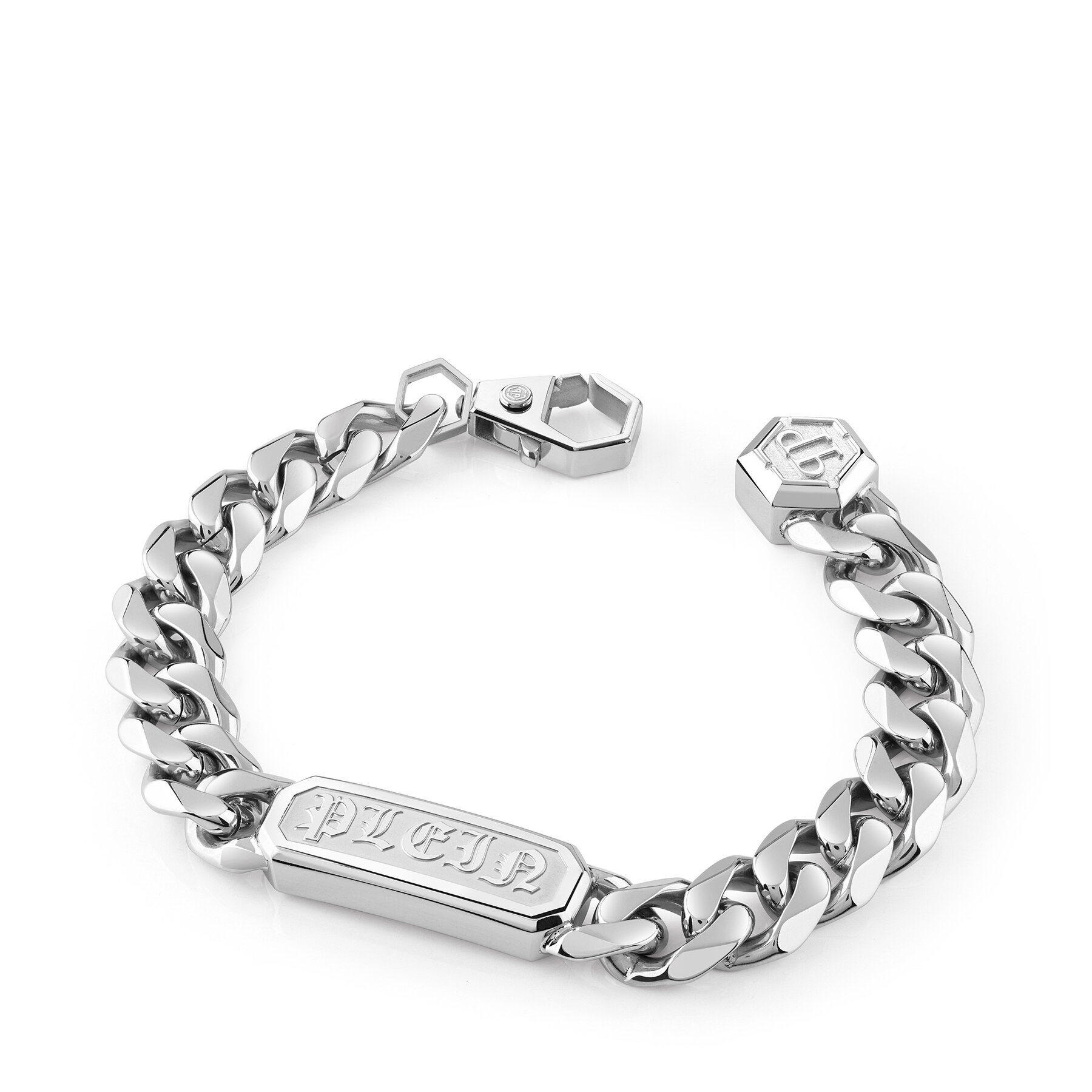 Armband PHILIPP PLEIN Gothic Tag PJTEA03BS Silver