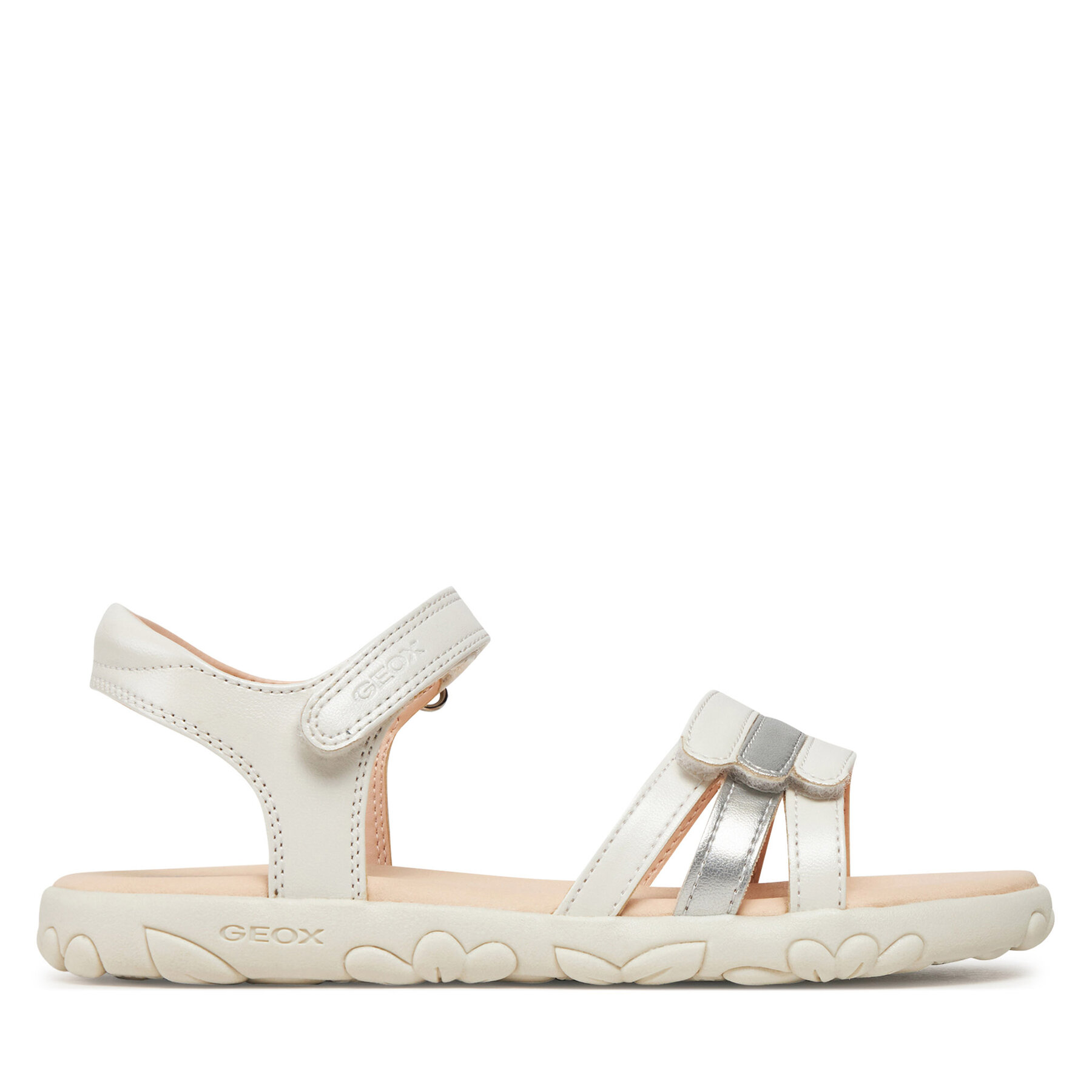 Szandál Geox J Sandal Haiti Girl J458ZD 000NF C0459 D Fehér